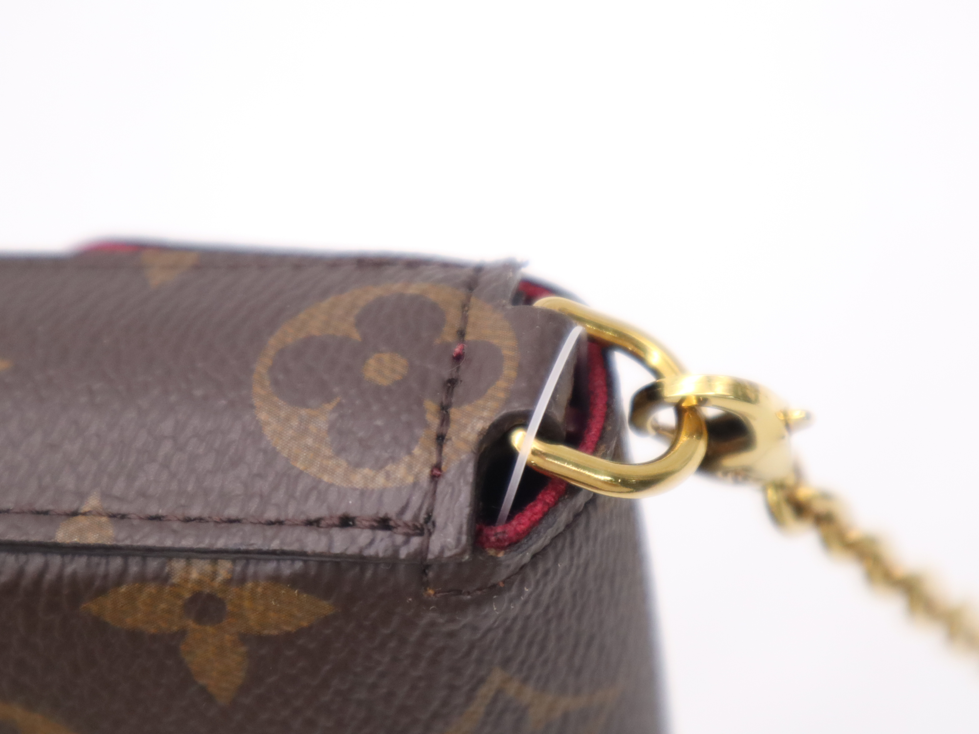 M61276 Monogram Pochette Felicie Fuchsia Shoulder Bag with Dust Bag, RFID Tested. — view 8