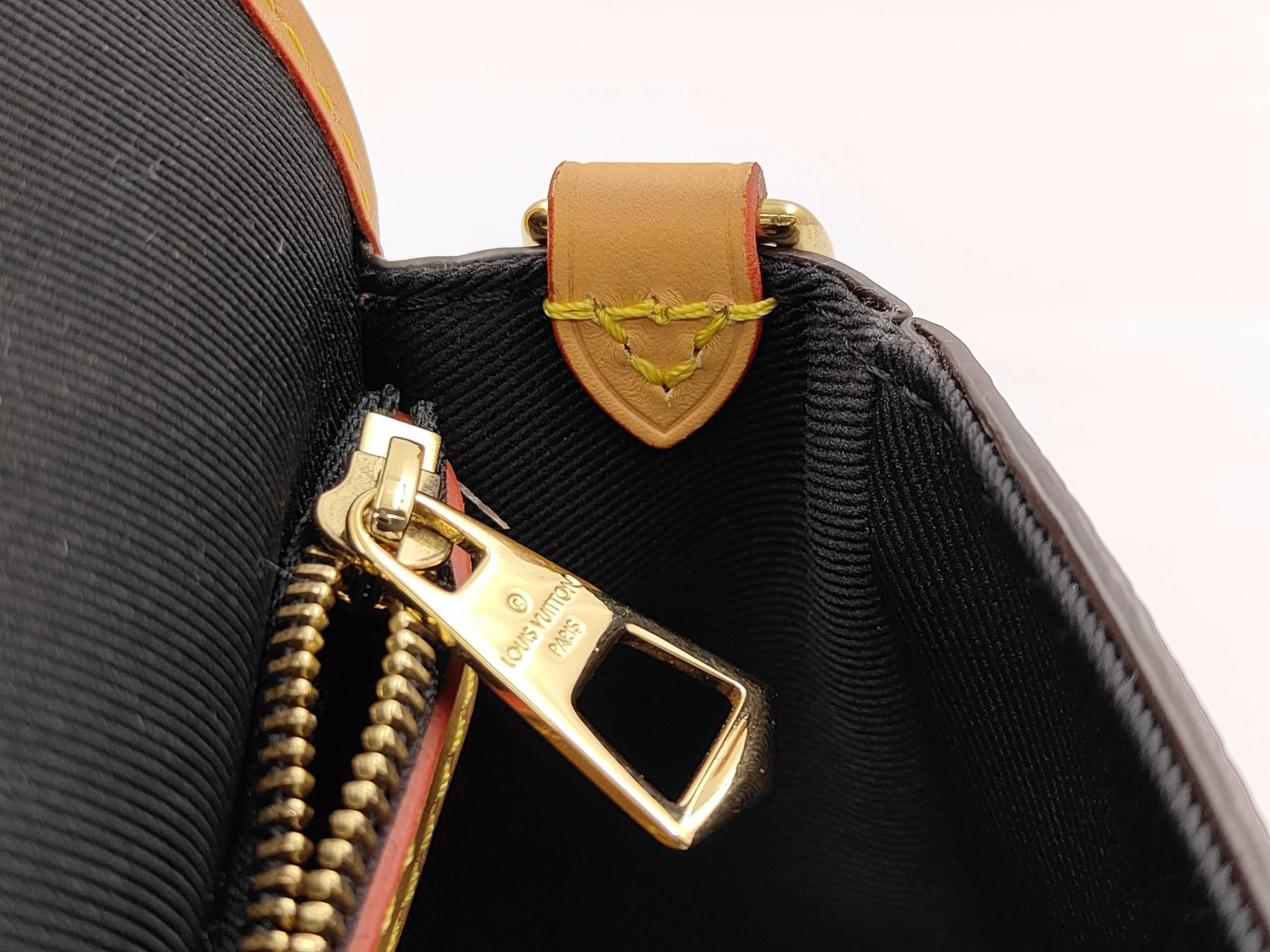 Monogram Diane NM PM M46049 Brown Handbag (RFID detected) — view 9