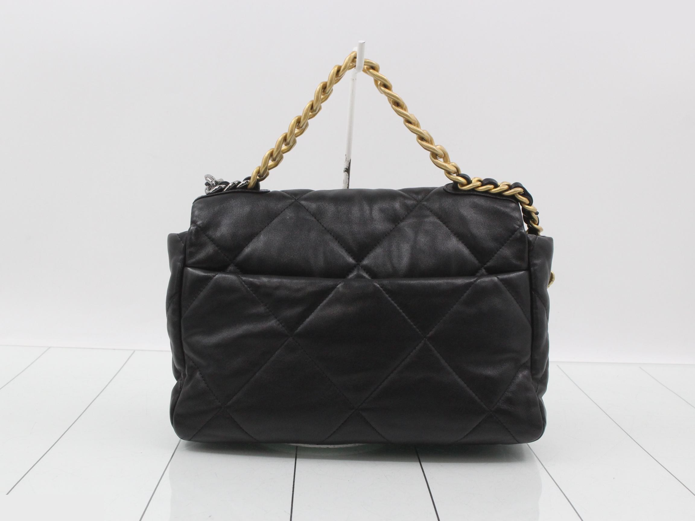 19 Lambskin Matelassé Shoulder Bag — view 2