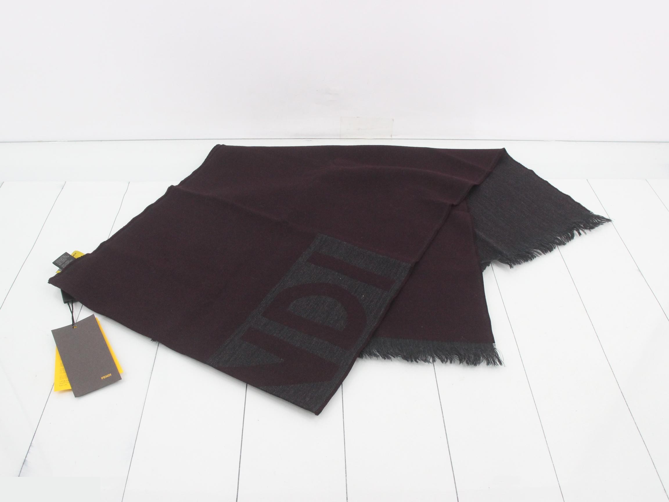 Zucca x Fendi scarf with tags — view 3