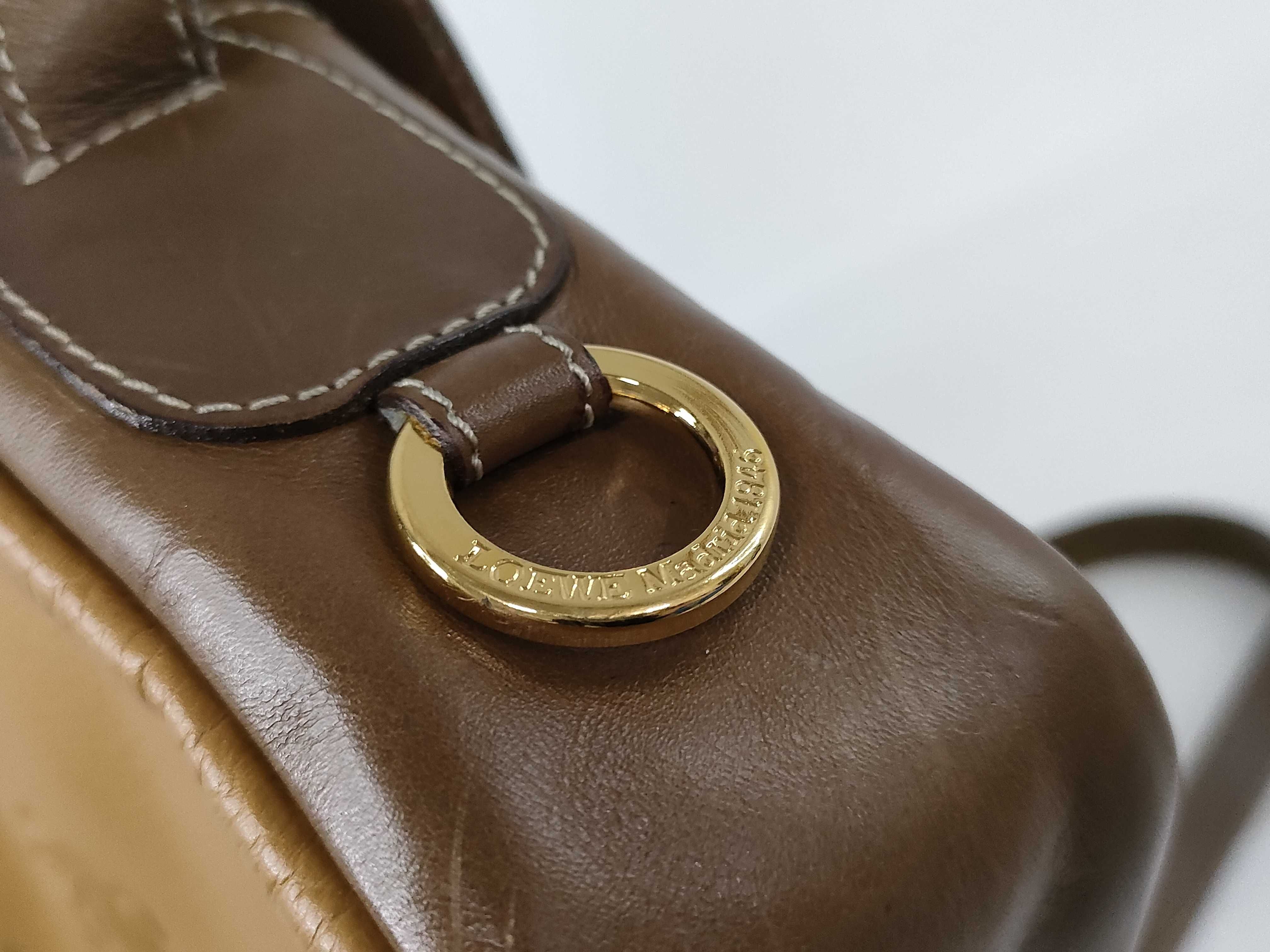 Leather Anagram Shoulder Bag — view 14
