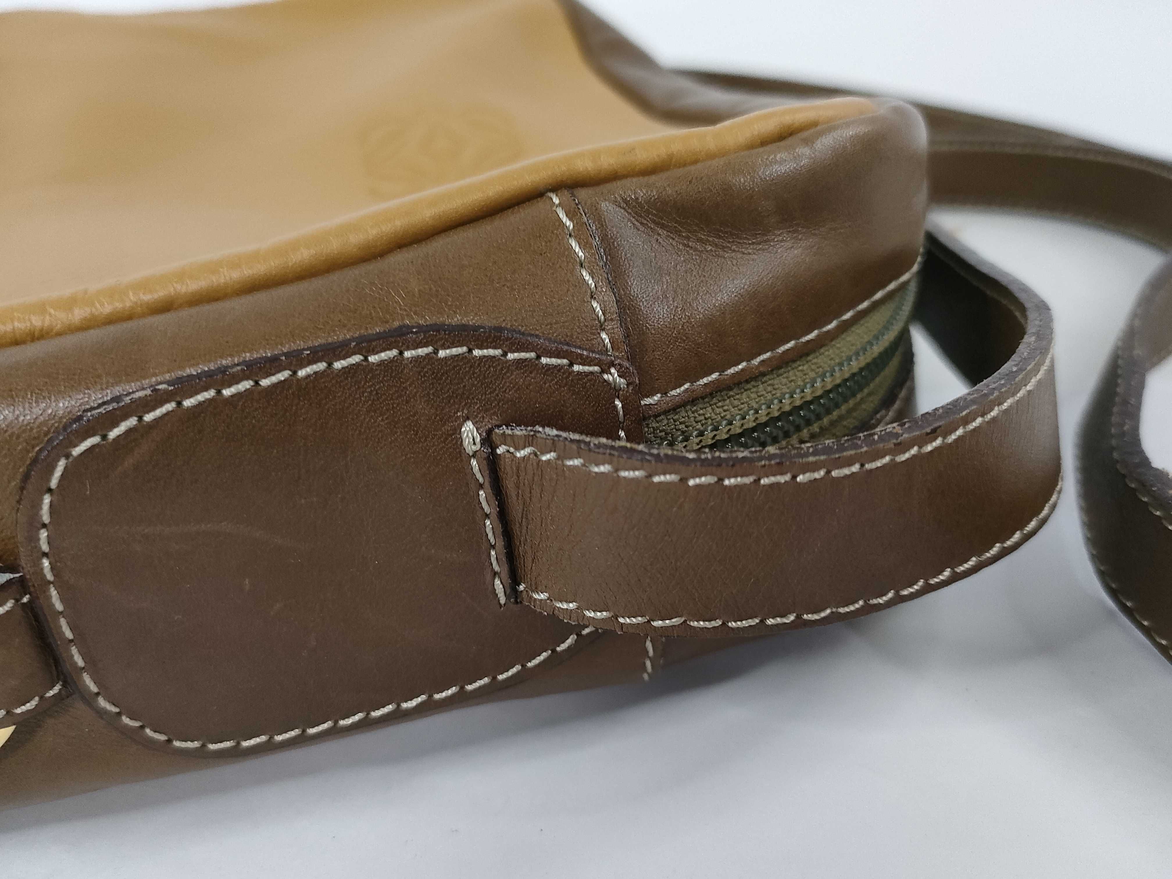 Leather Anagram Shoulder Bag — view 5