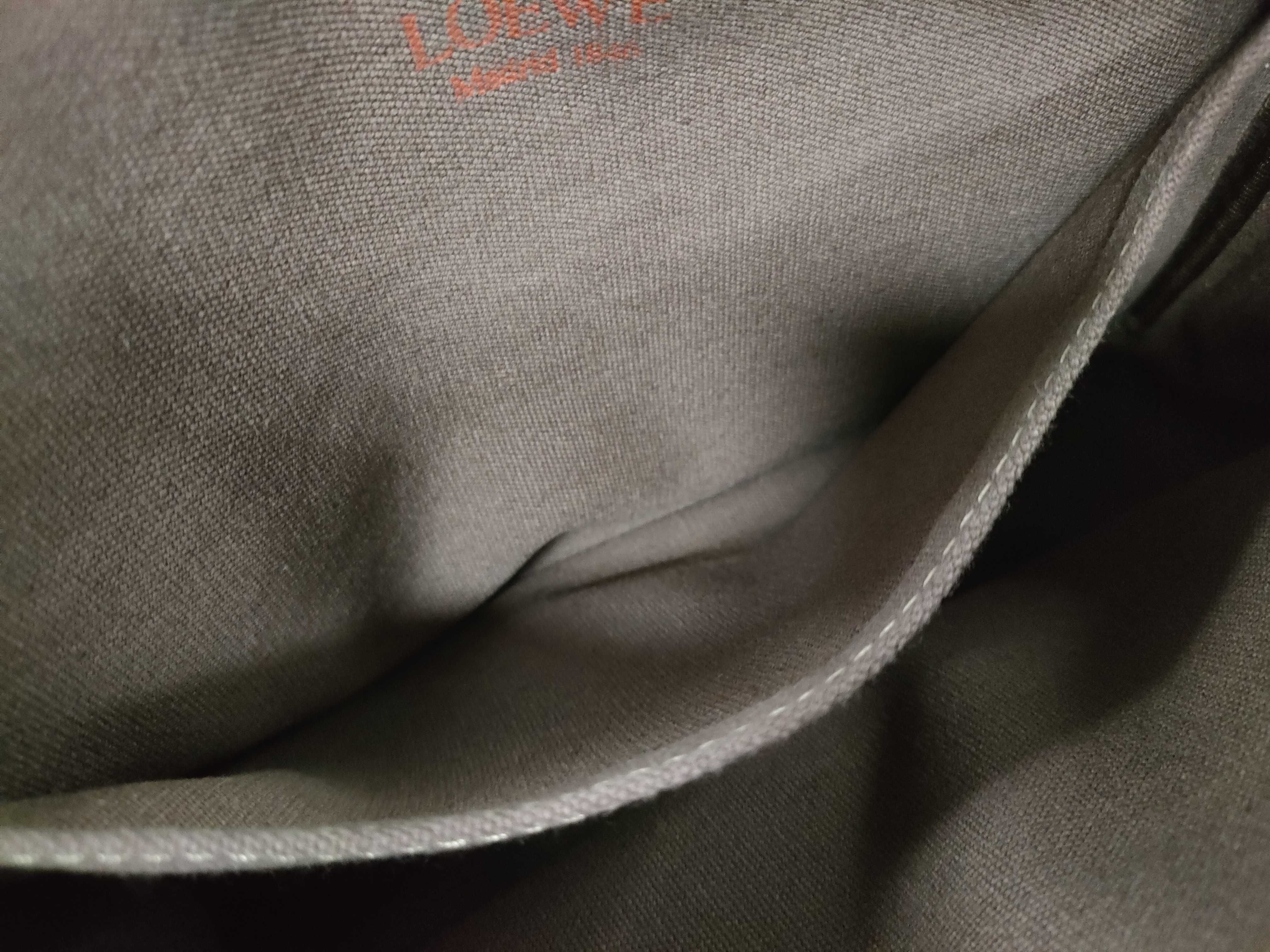 Leather Anagram Shoulder Bag — view 10