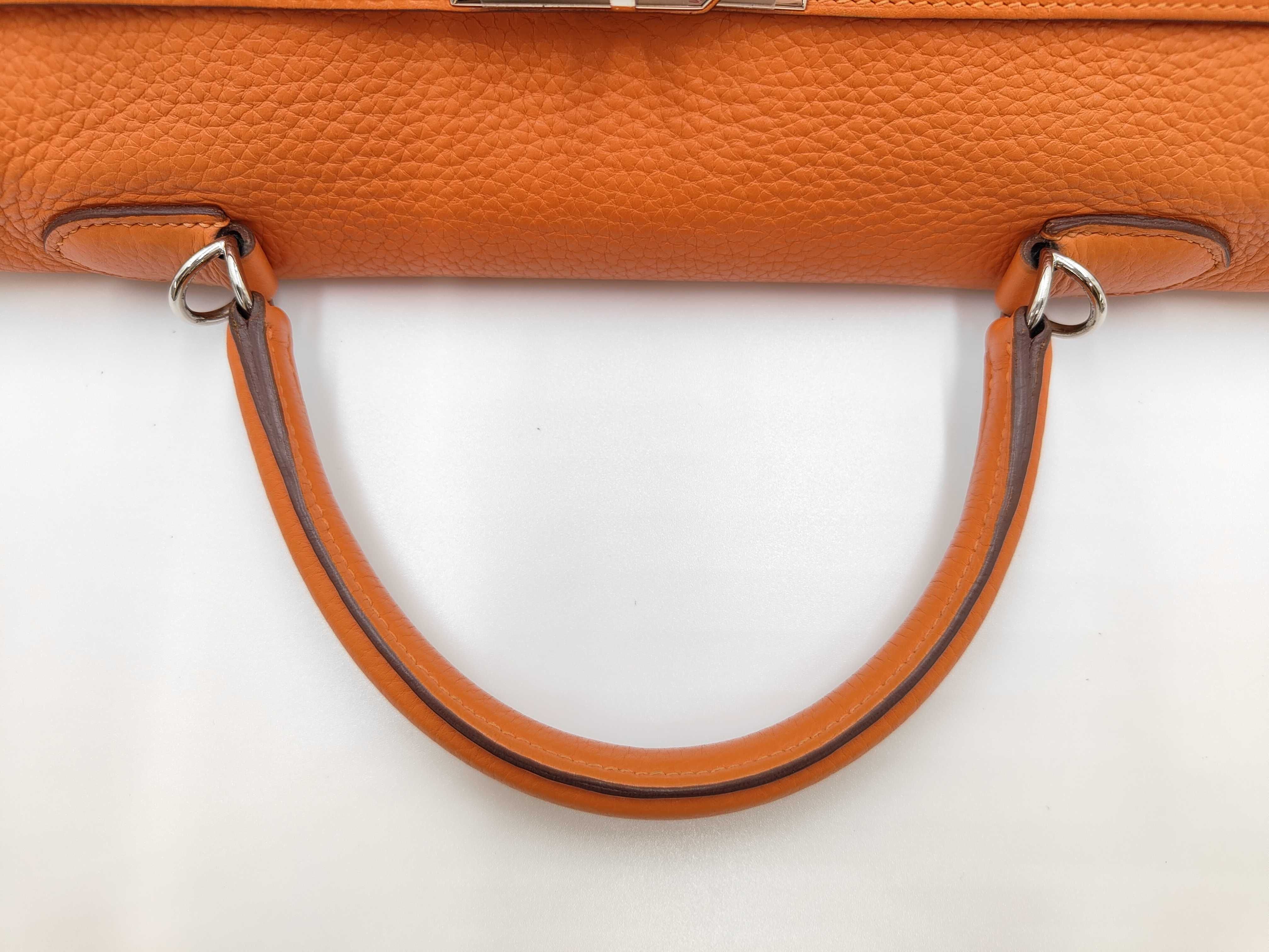 Kelly Orange Handbag — view 5