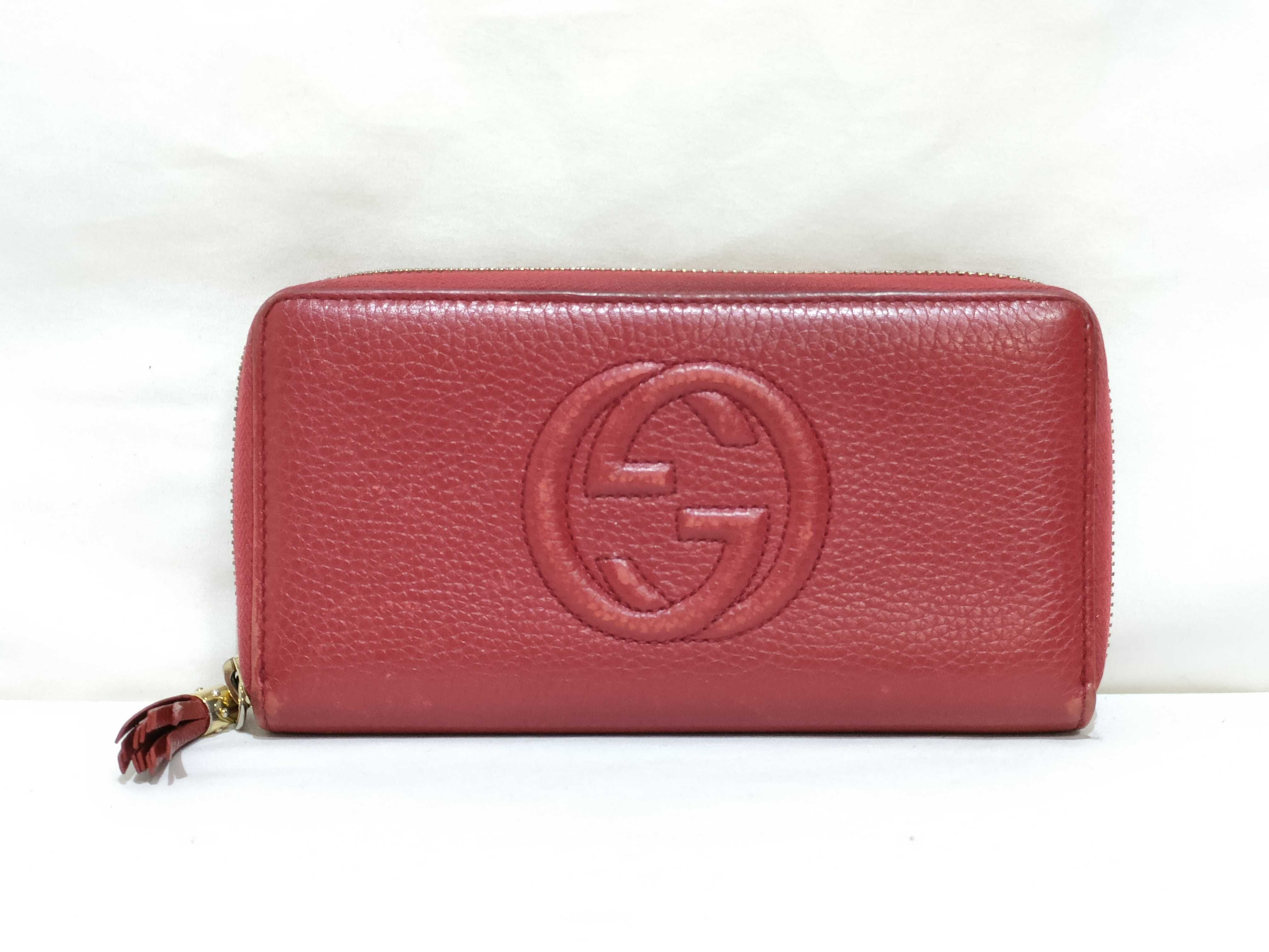 Soho wallet, red.