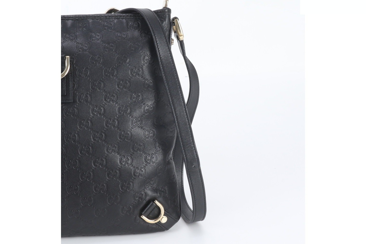 Guccissima Abbey 131326 Leather Shoulder Bag — view 2