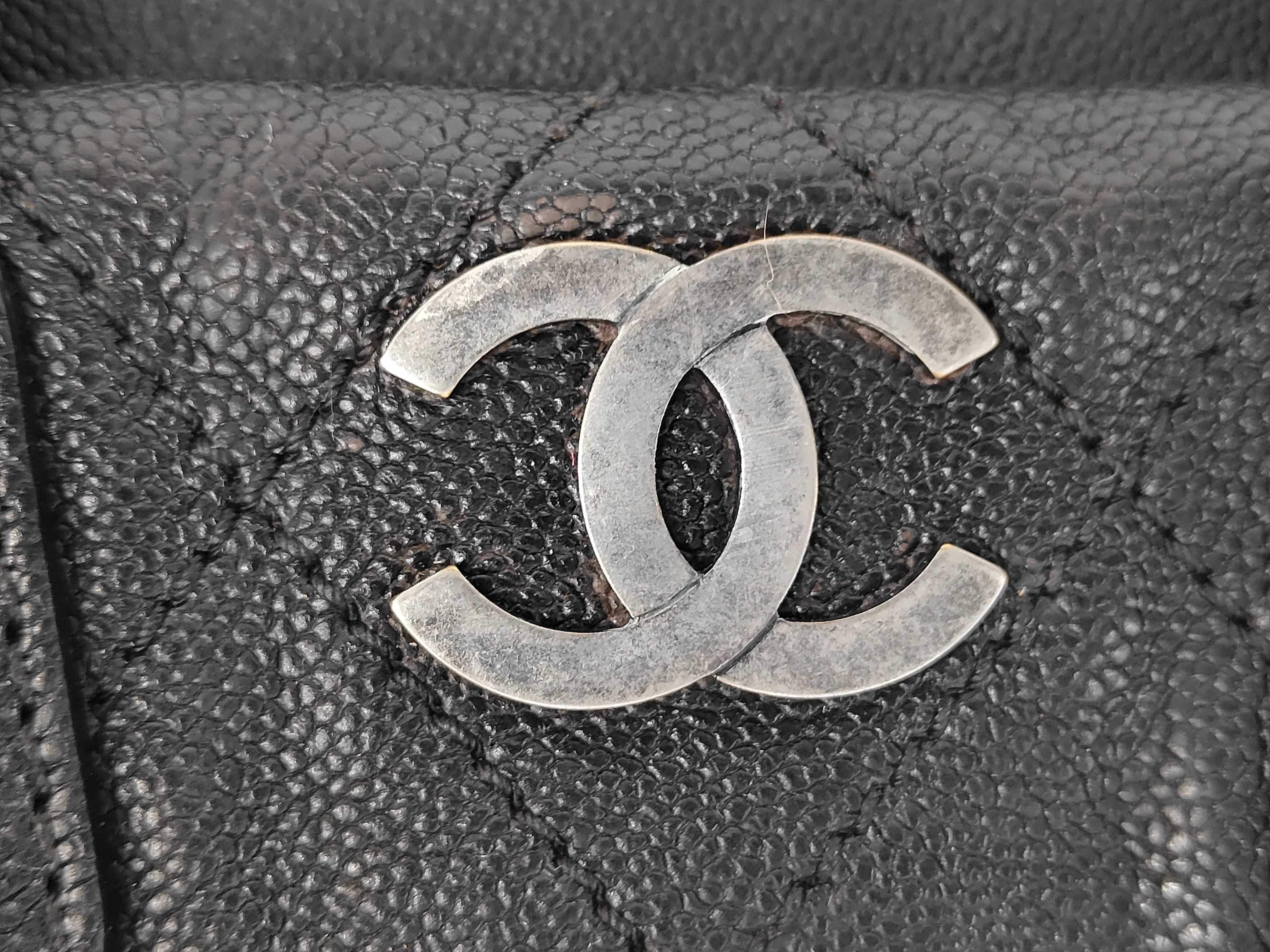 Matelassé Caviar Mini Boston Leather Coco Handbag (Department Store Seal) — view 13