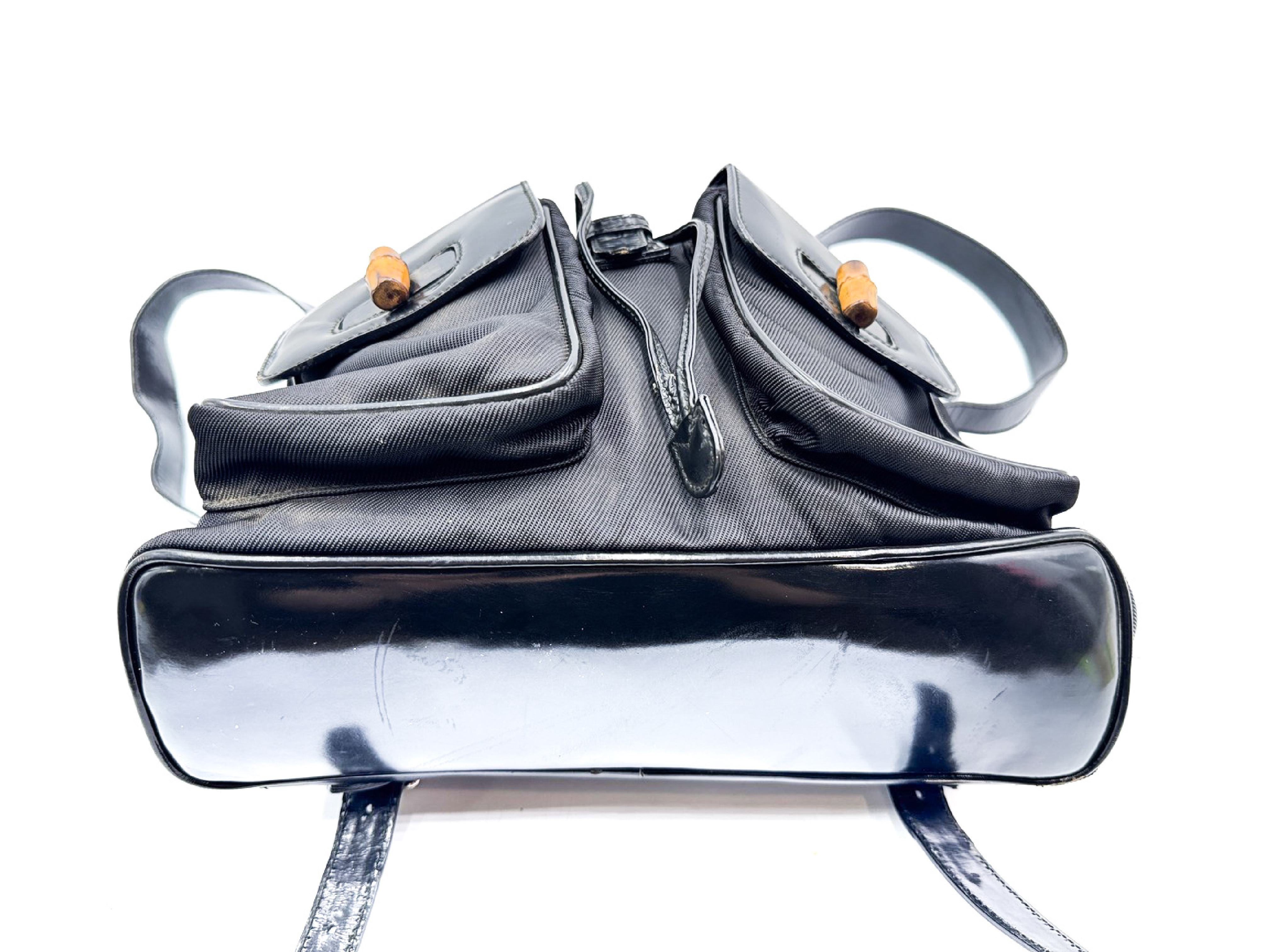 Bamboo Black Leather Backpack 003.2058 Backpack — view 5