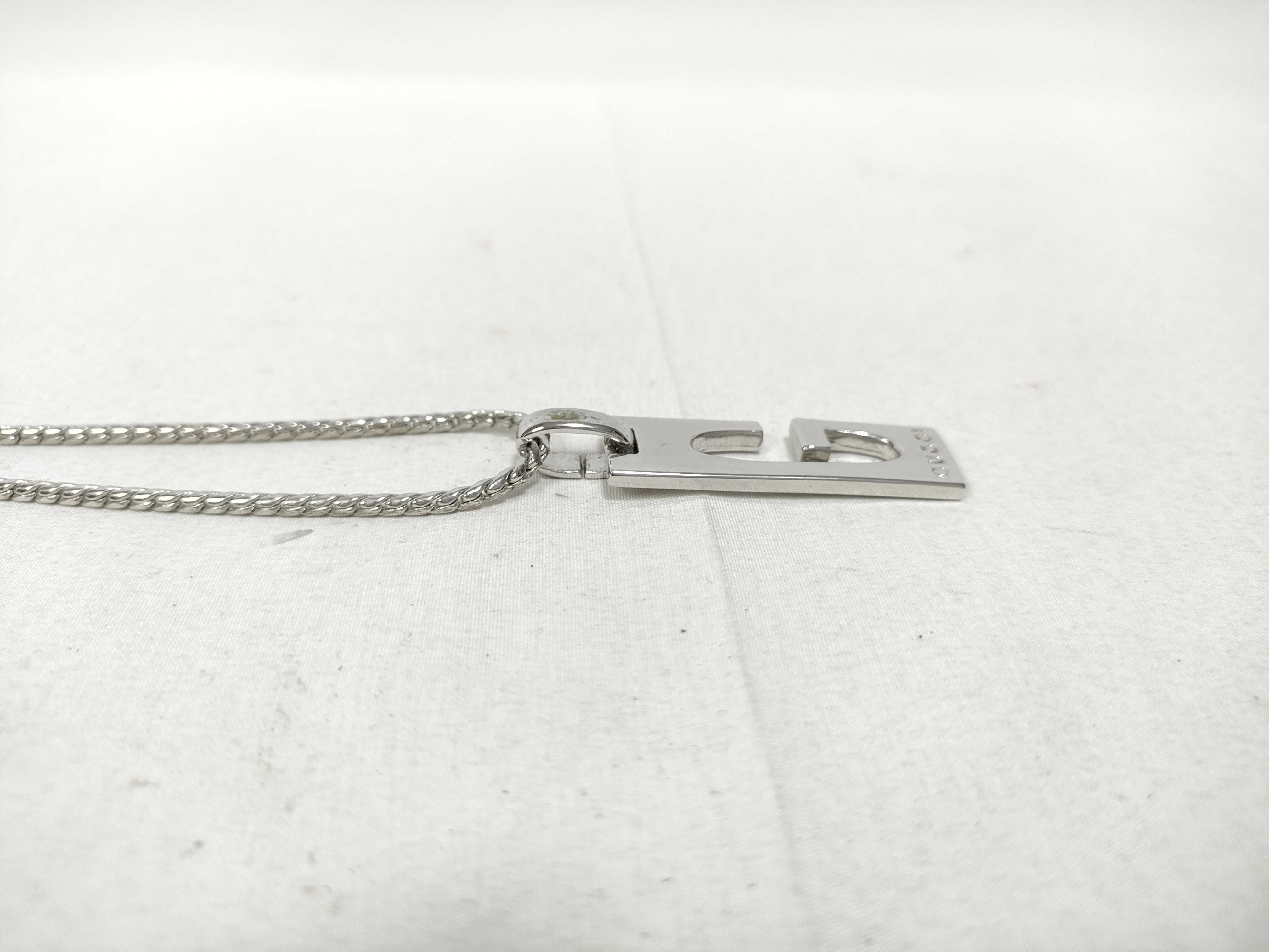 G-charm necklace — view 5