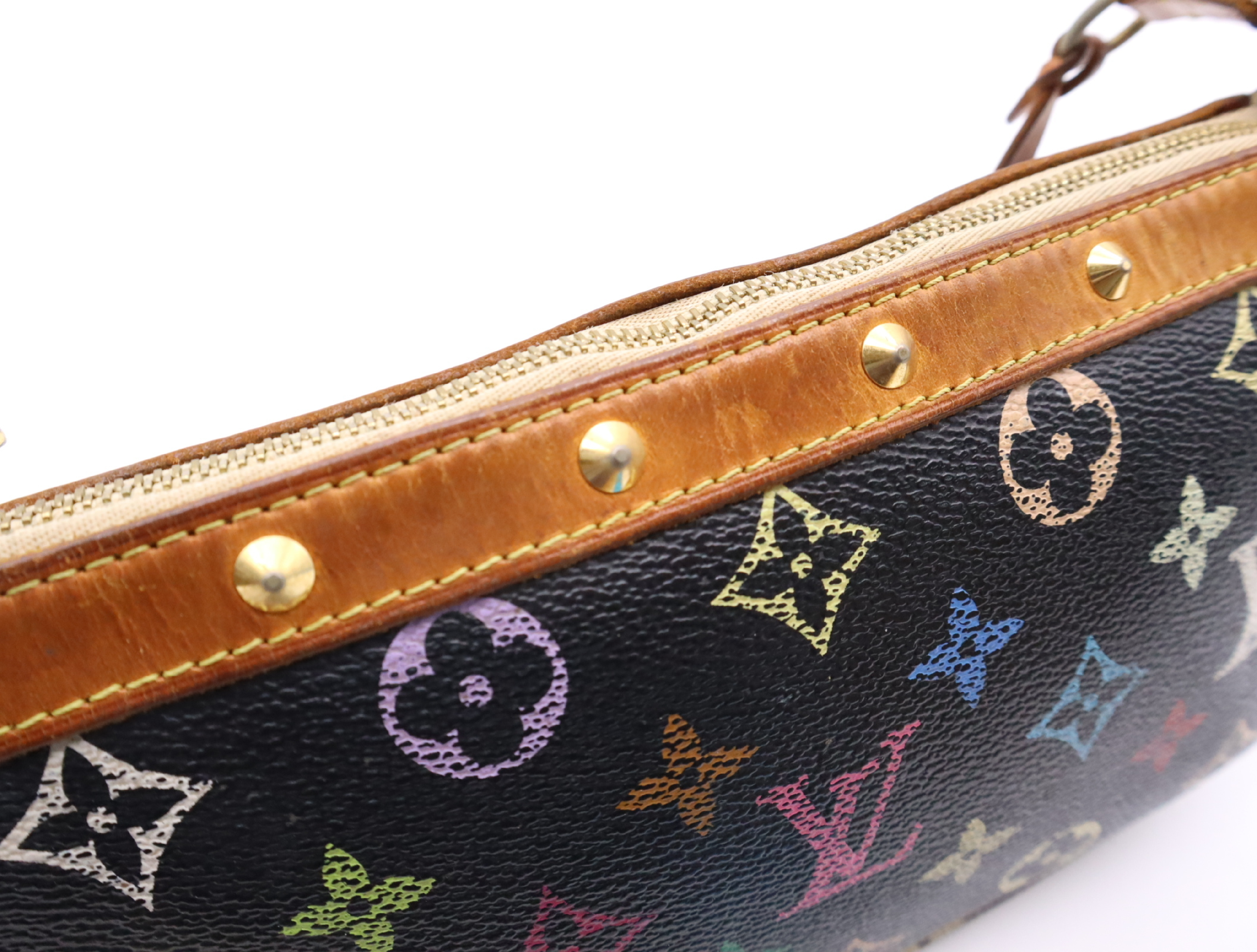 M92648 Multicolor Pochette Accessoires Noir Pouch — view 11