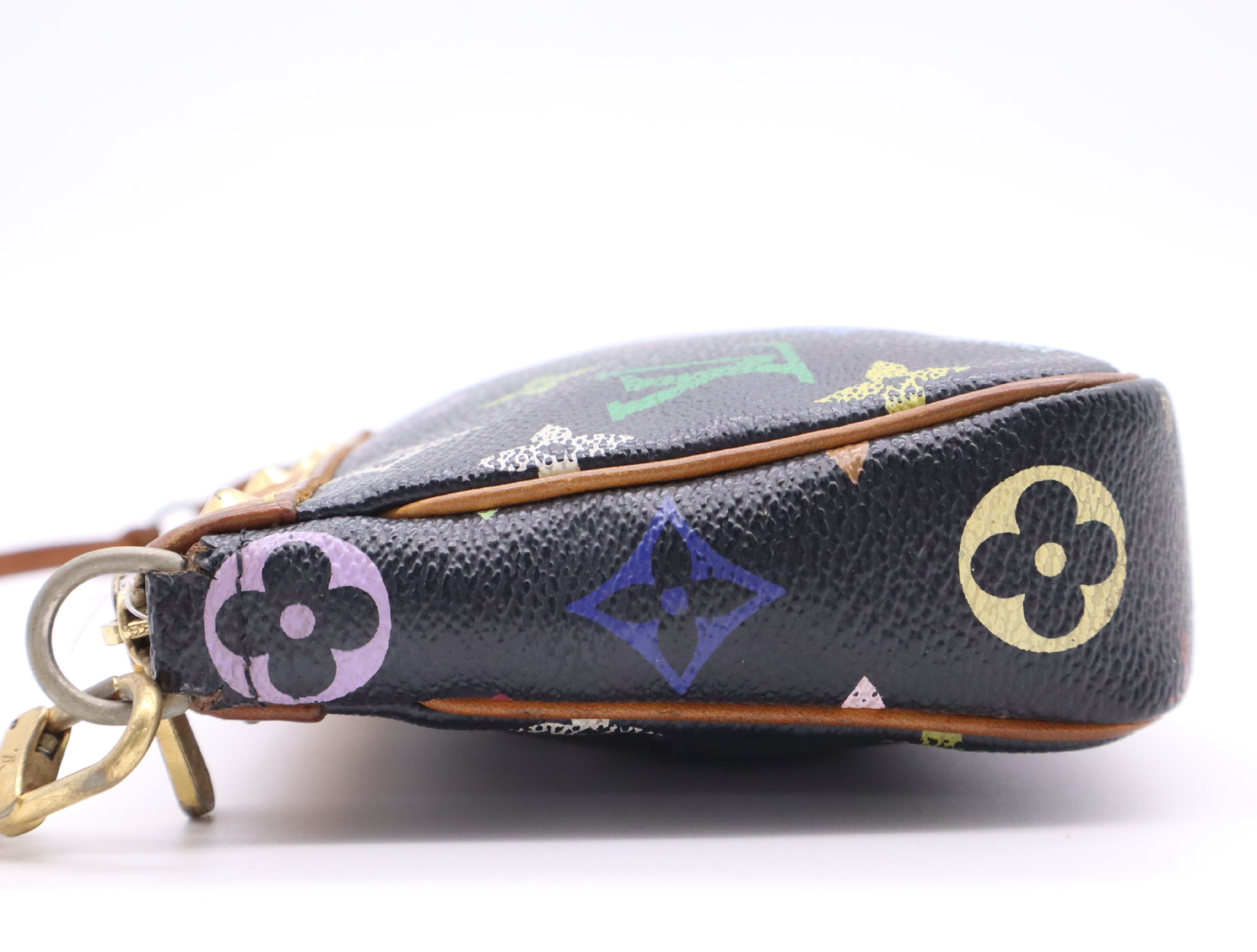 M92648 Multicolor Pochette Accessoires Noir Pouch — view 3
