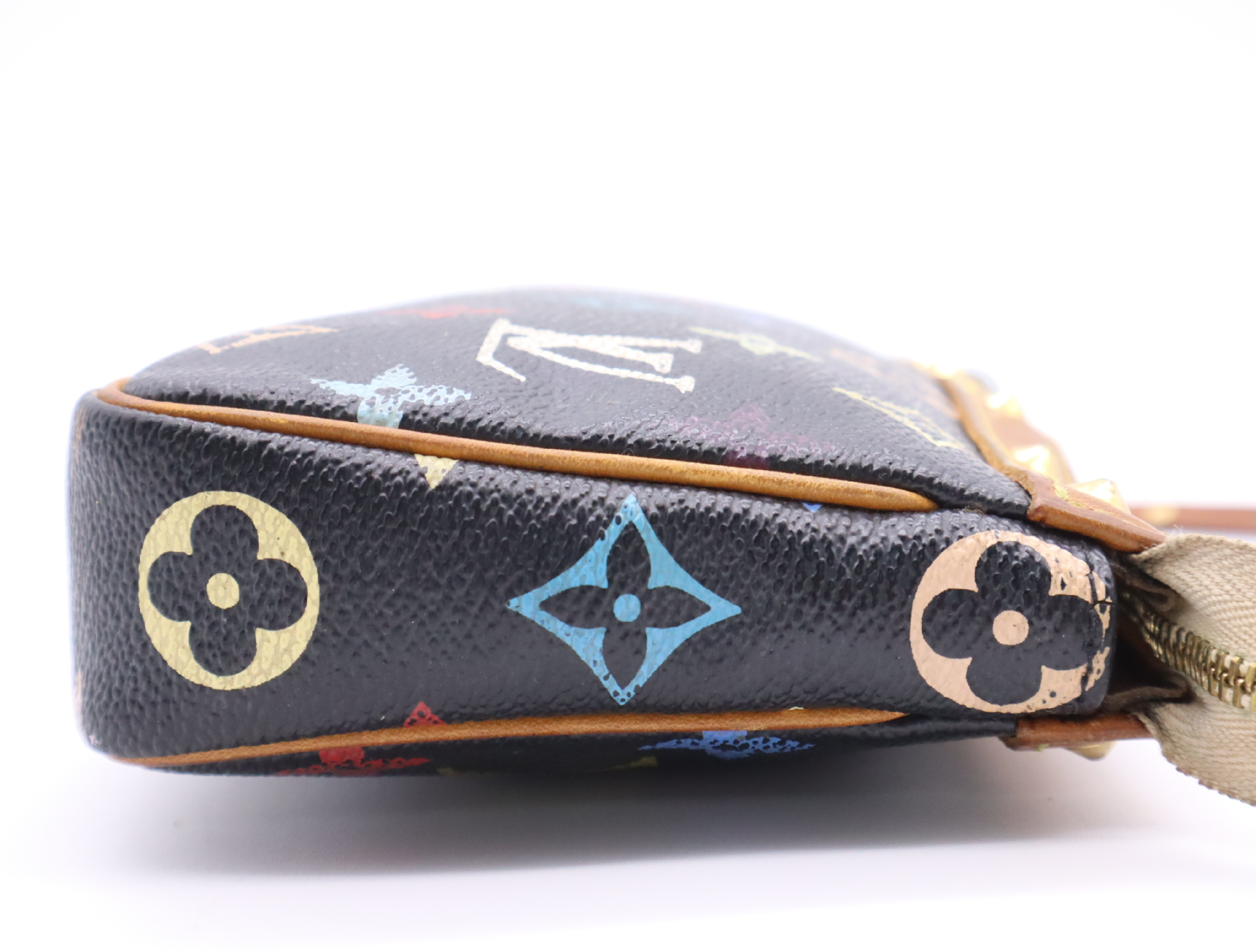 M92648 Multicolor Pochette Accessoires Noir Pouch — view 5