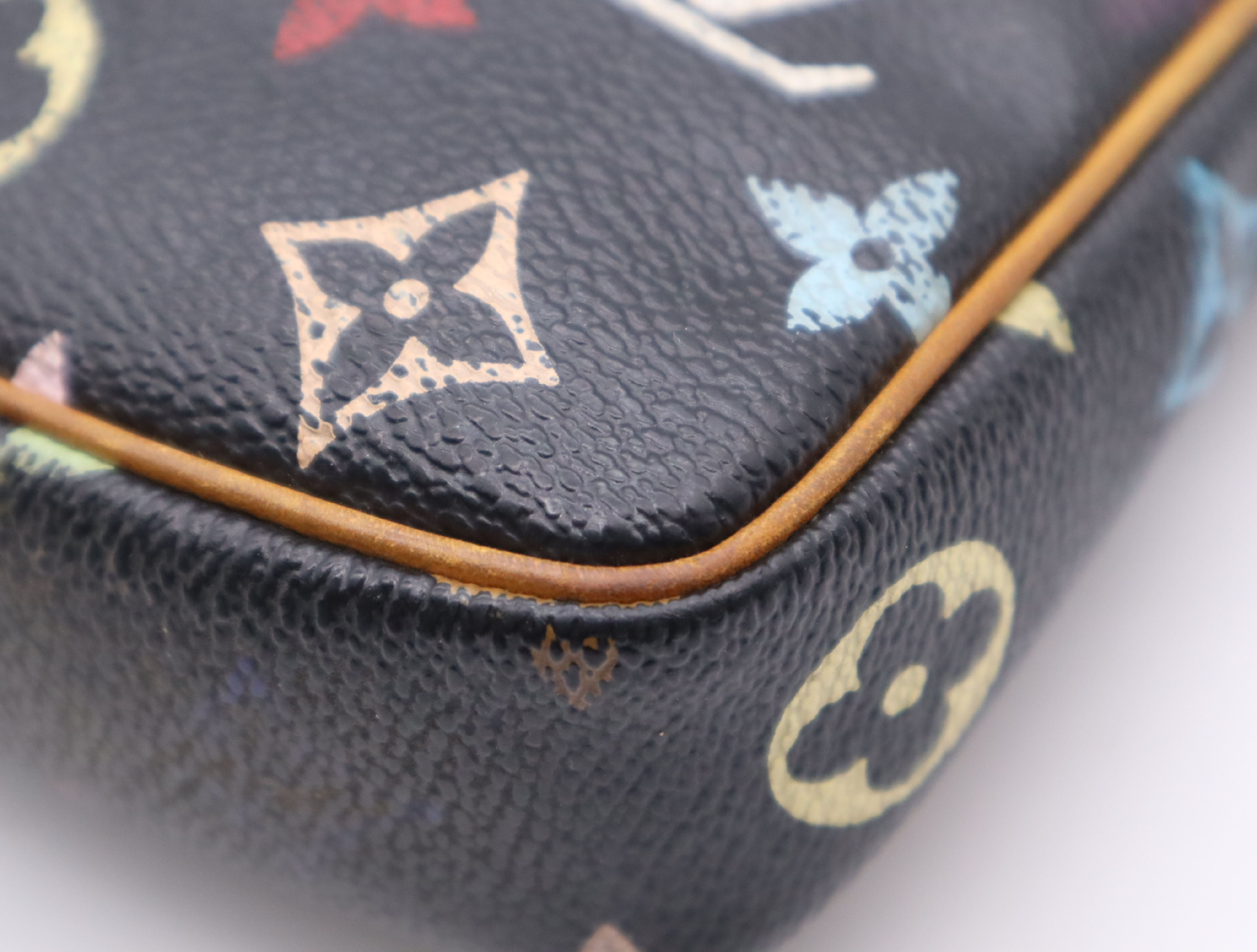 M92648 Multicolor Pochette Accessoires Noir Pouch — view 7