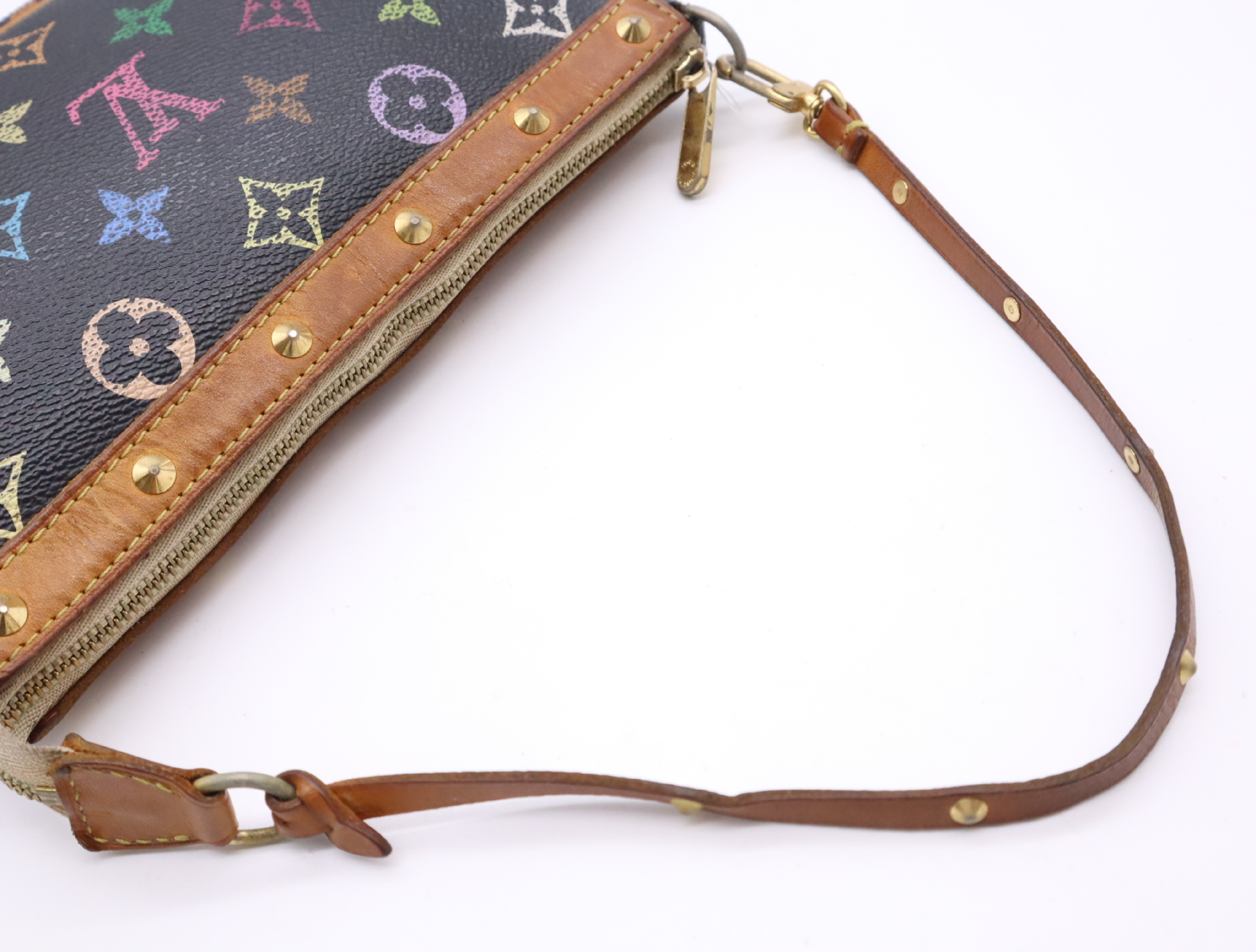 M92648 Multicolor Pochette Accessoires Noir Pouch — view 10
