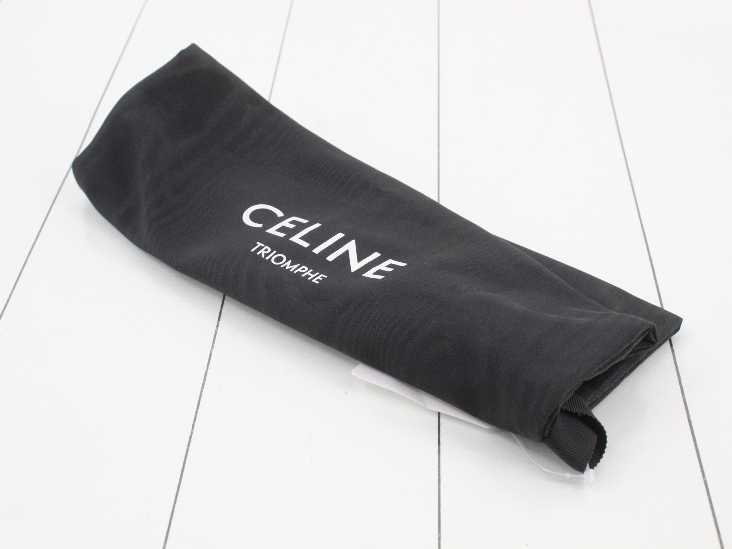 Triomphe Teen Shoulder Bag, Calfskin, Unused — view 7