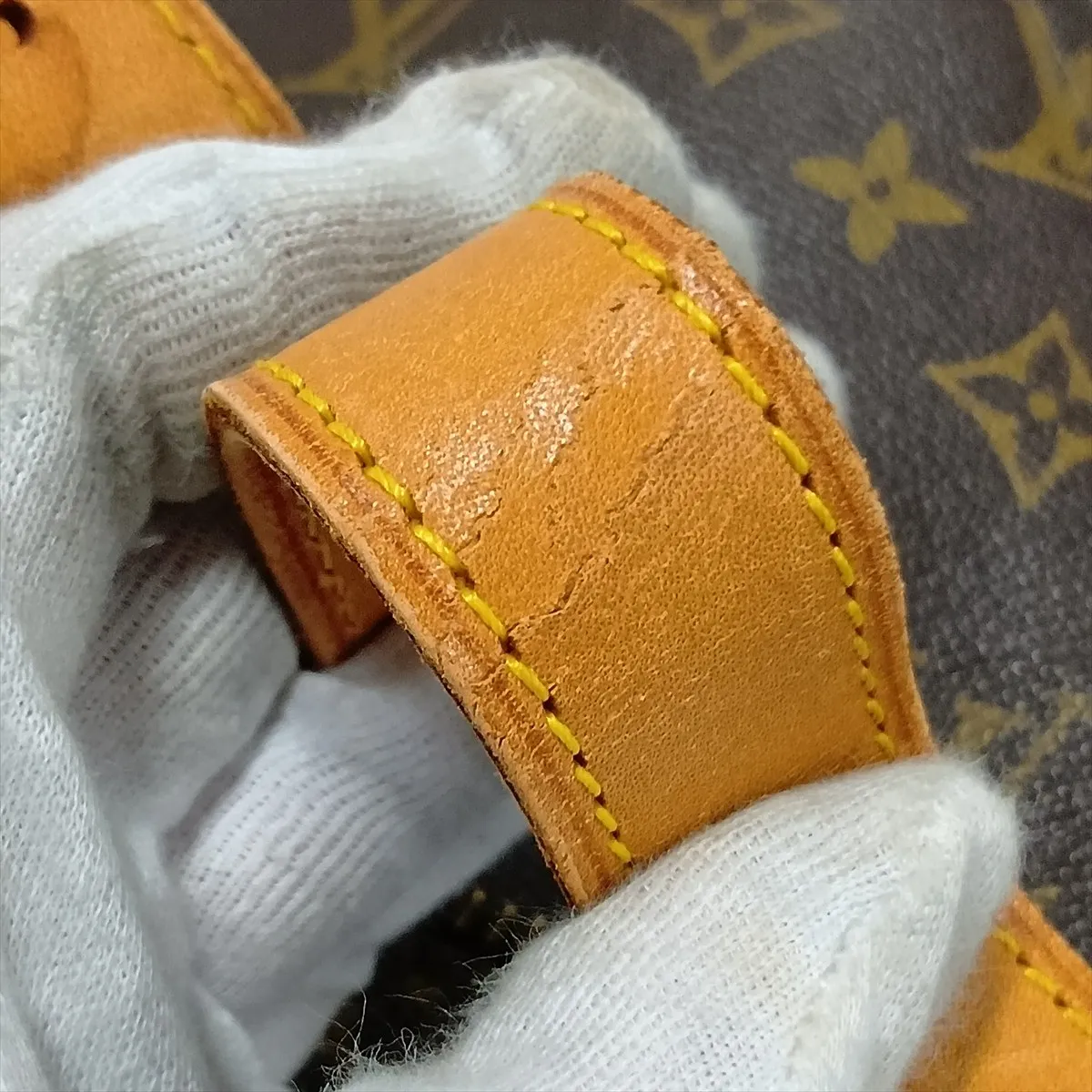 Monogram Keepall Bandoulière 50 M41416 893FC Brown — view 14
