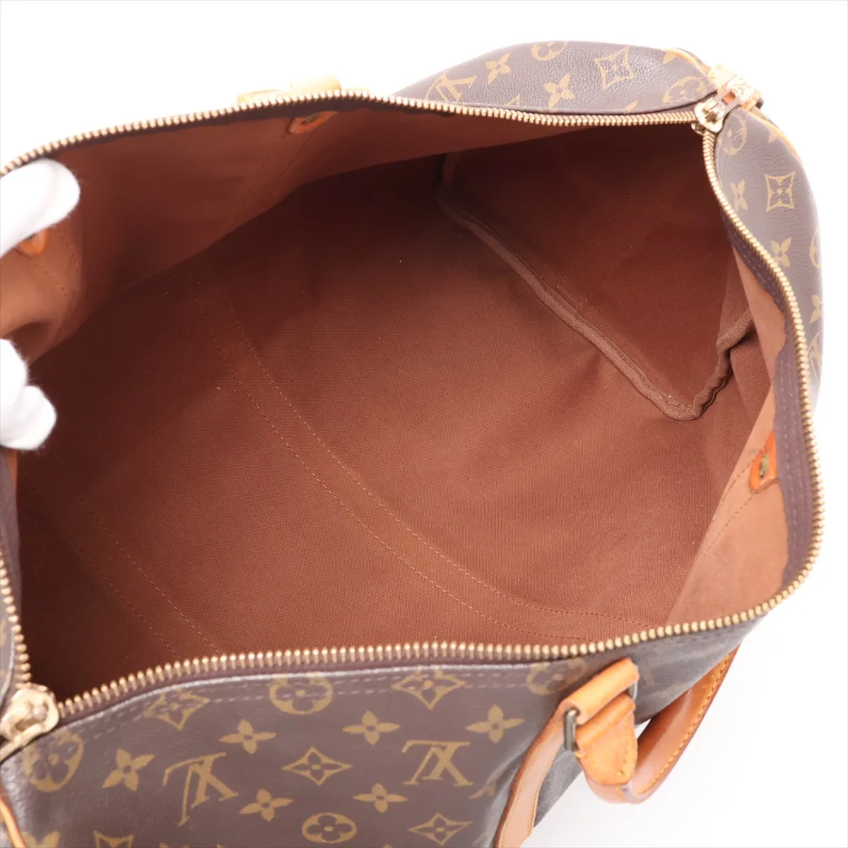 Monogram Keepall Bandoulière 50 M41416 893FC Brown — view 9