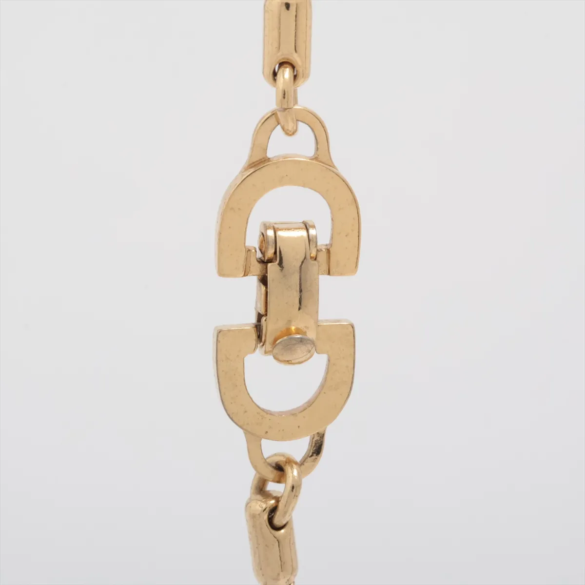 beaded necklace, GP gold. Shows signs of wear, — view 3
