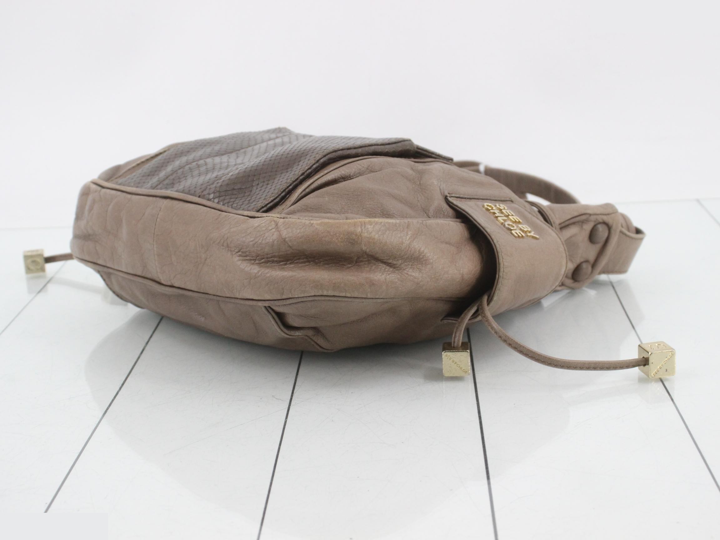 See by Chloé leather shoulder bag — view 6