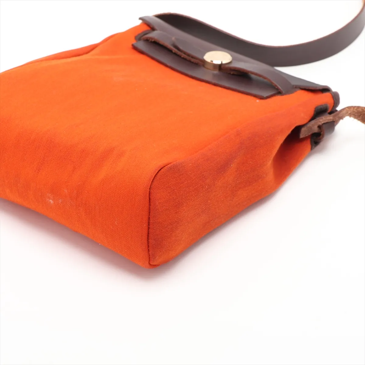 Herbag TPM Toile Officier x Vache Hunter Orange x Brown Gold Hardware H:2004 — view 3