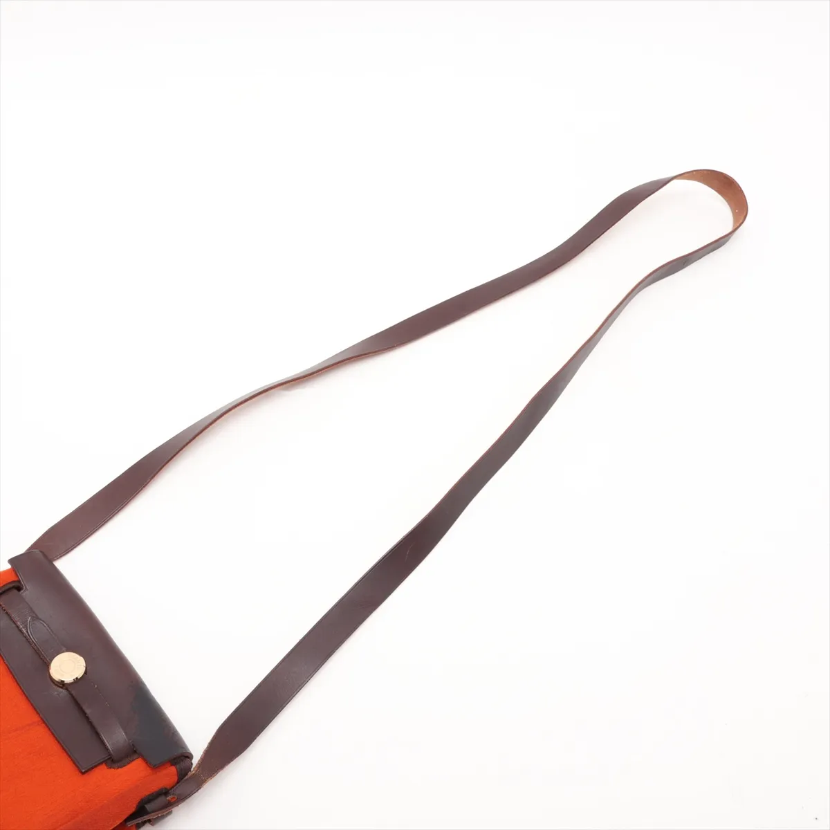 Herbag TPM Toile Officier x Vache Hunter Orange x Brown Gold Hardware H:2004 — view 5