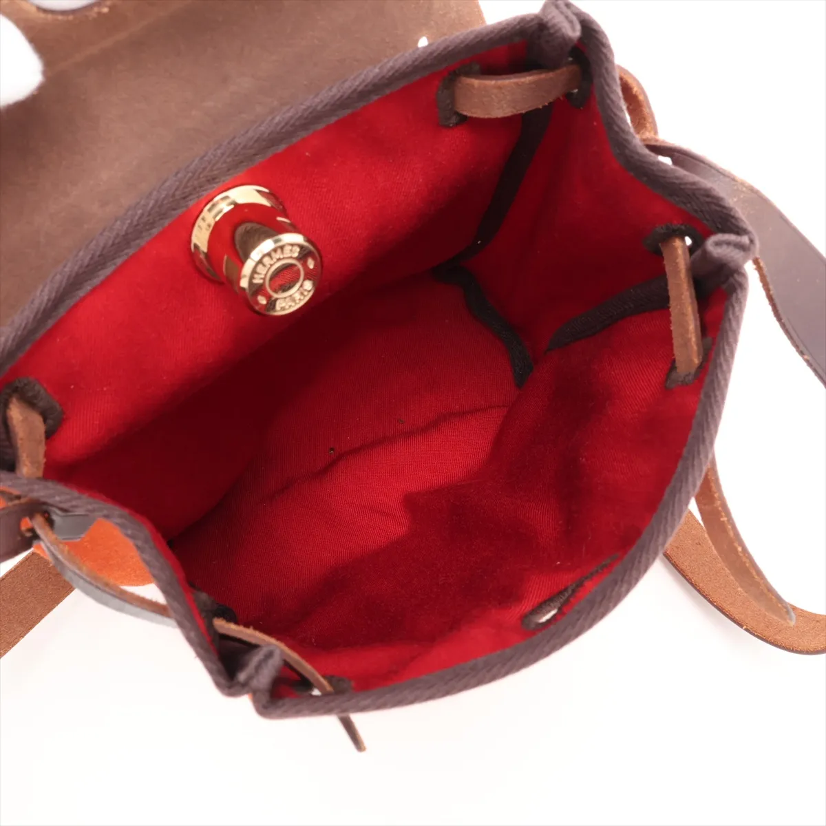 Herbag TPM Toile Officier x Vache Hunter Orange x Brown Gold Hardware H:2004 — view 6