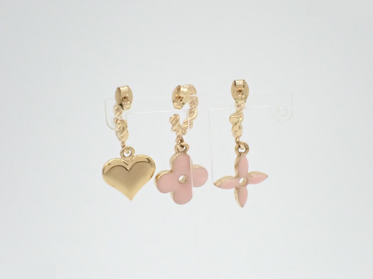 Boucles de Reilles Sweet Monogram Earrings — view 2