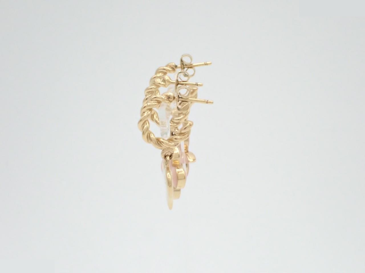 Boucles de Reilles Sweet Monogram Earrings — view 3