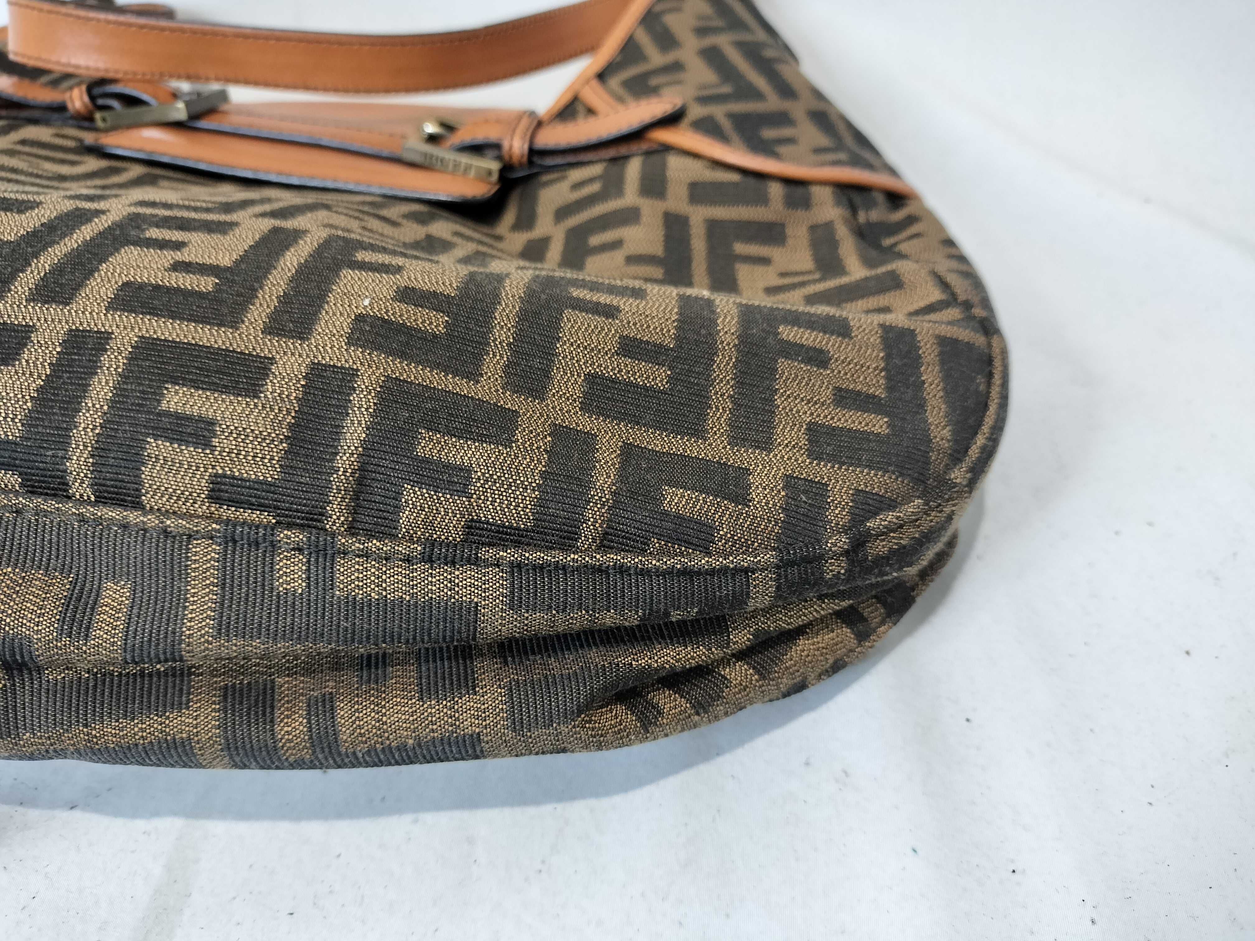 Zucca Pattern Tote Belt Handbag — view 7