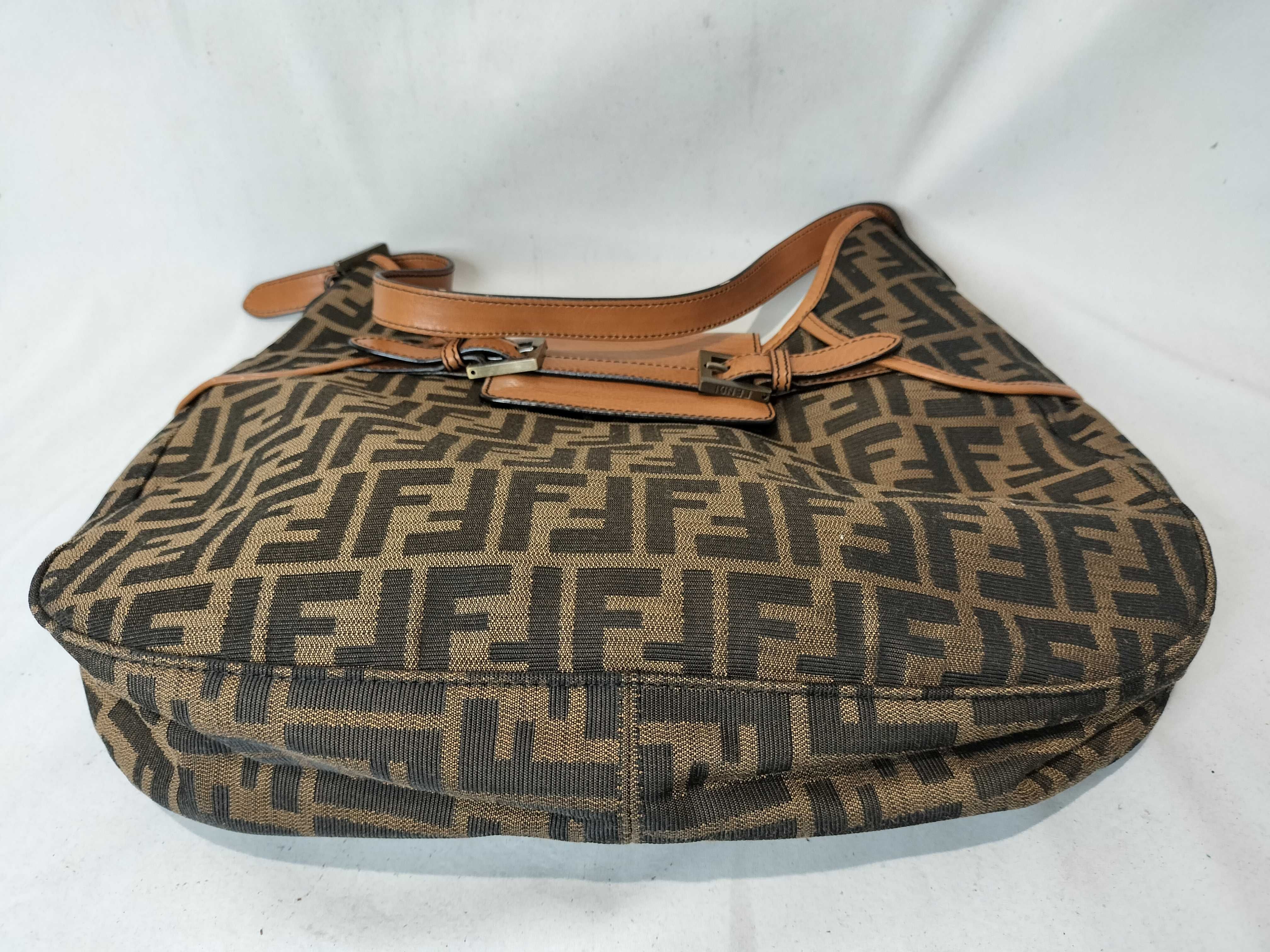 Zucca Pattern Tote Belt Handbag — view 8