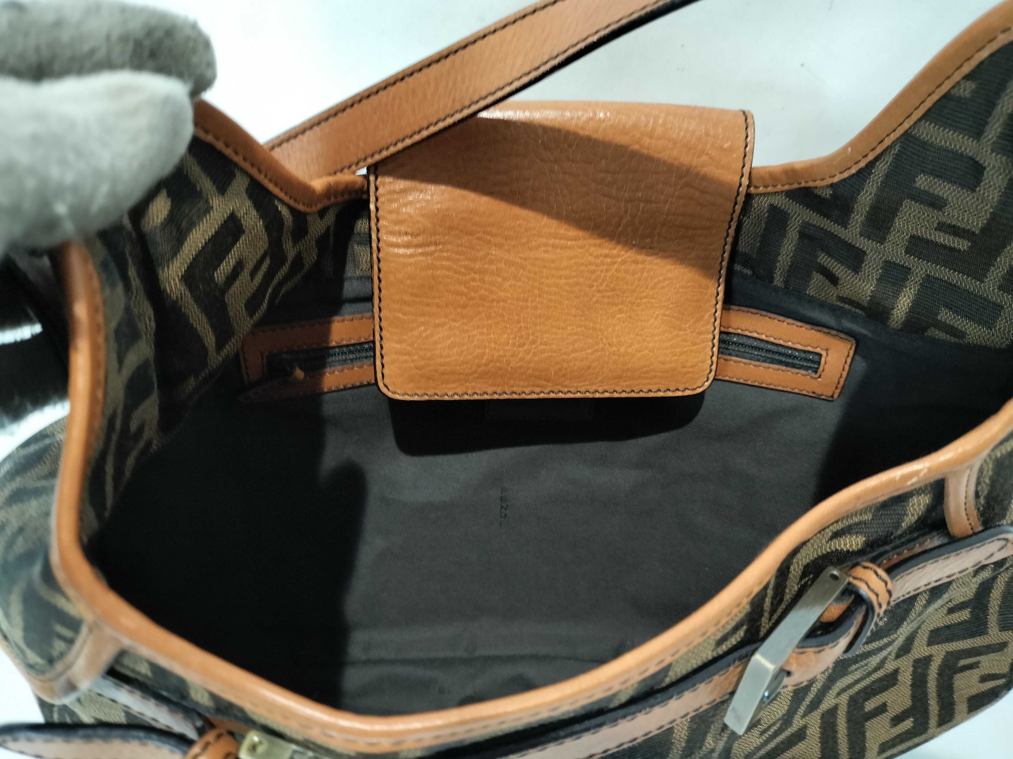 Zucca Pattern Tote Belt Handbag — view 10