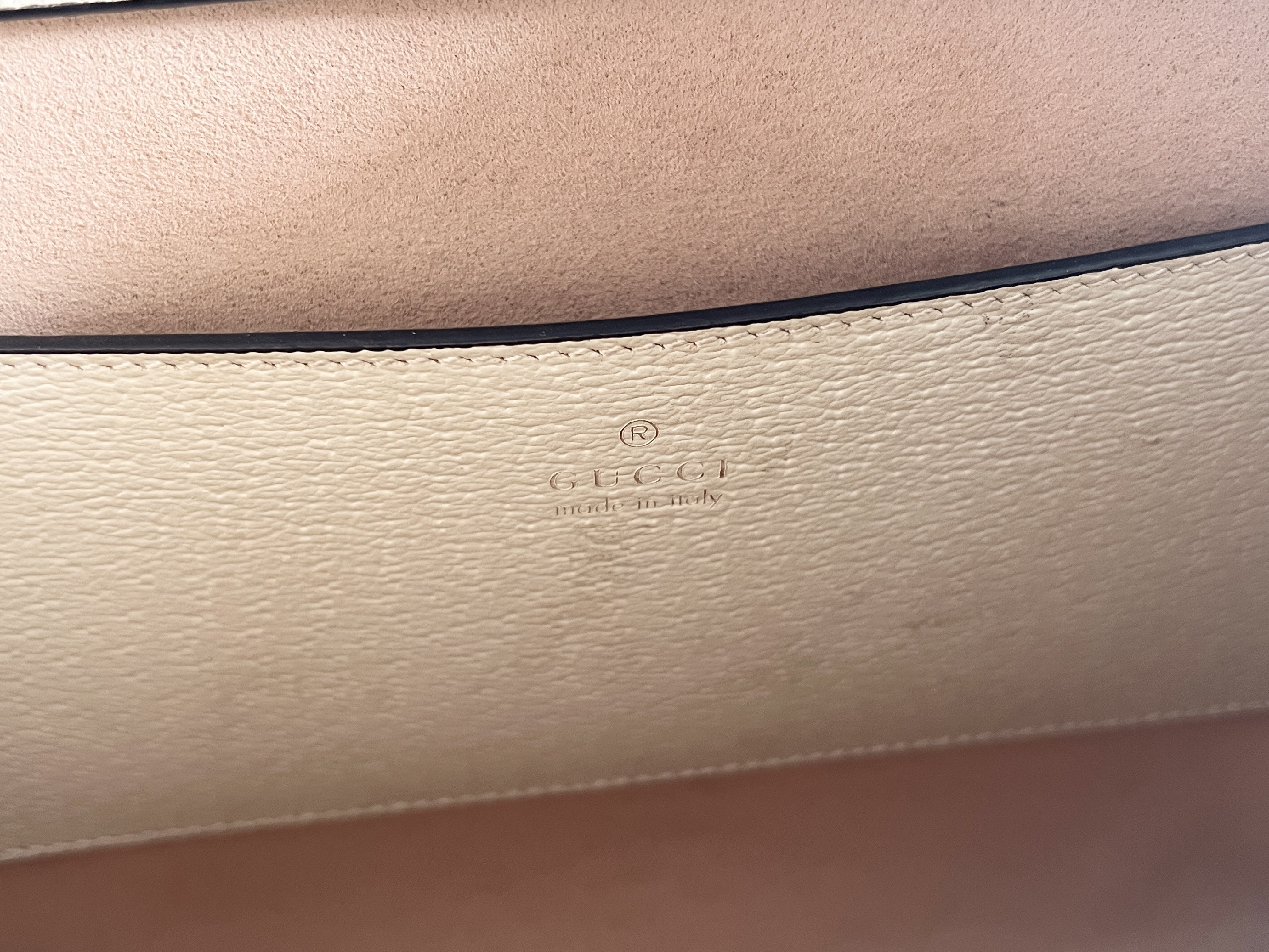 Diana Bamboo Logo Leather 2-Way Shoulder Bag/Handbag — view 7