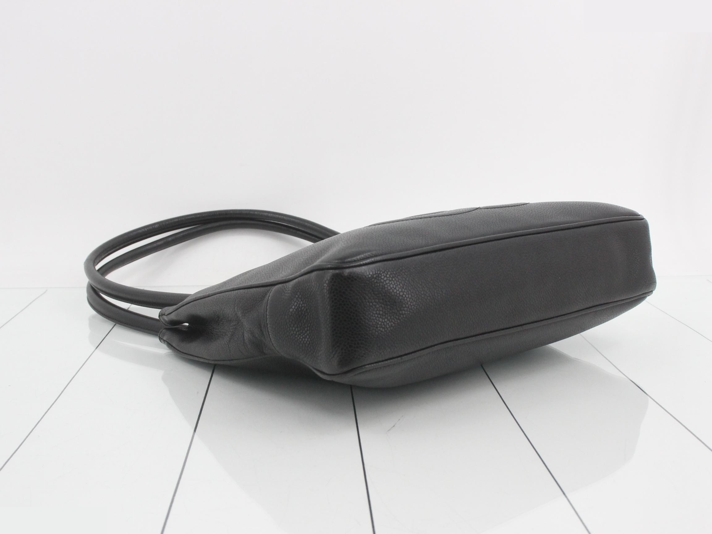 Caviar leather Coco Mark semi-shoulder bag — view 5