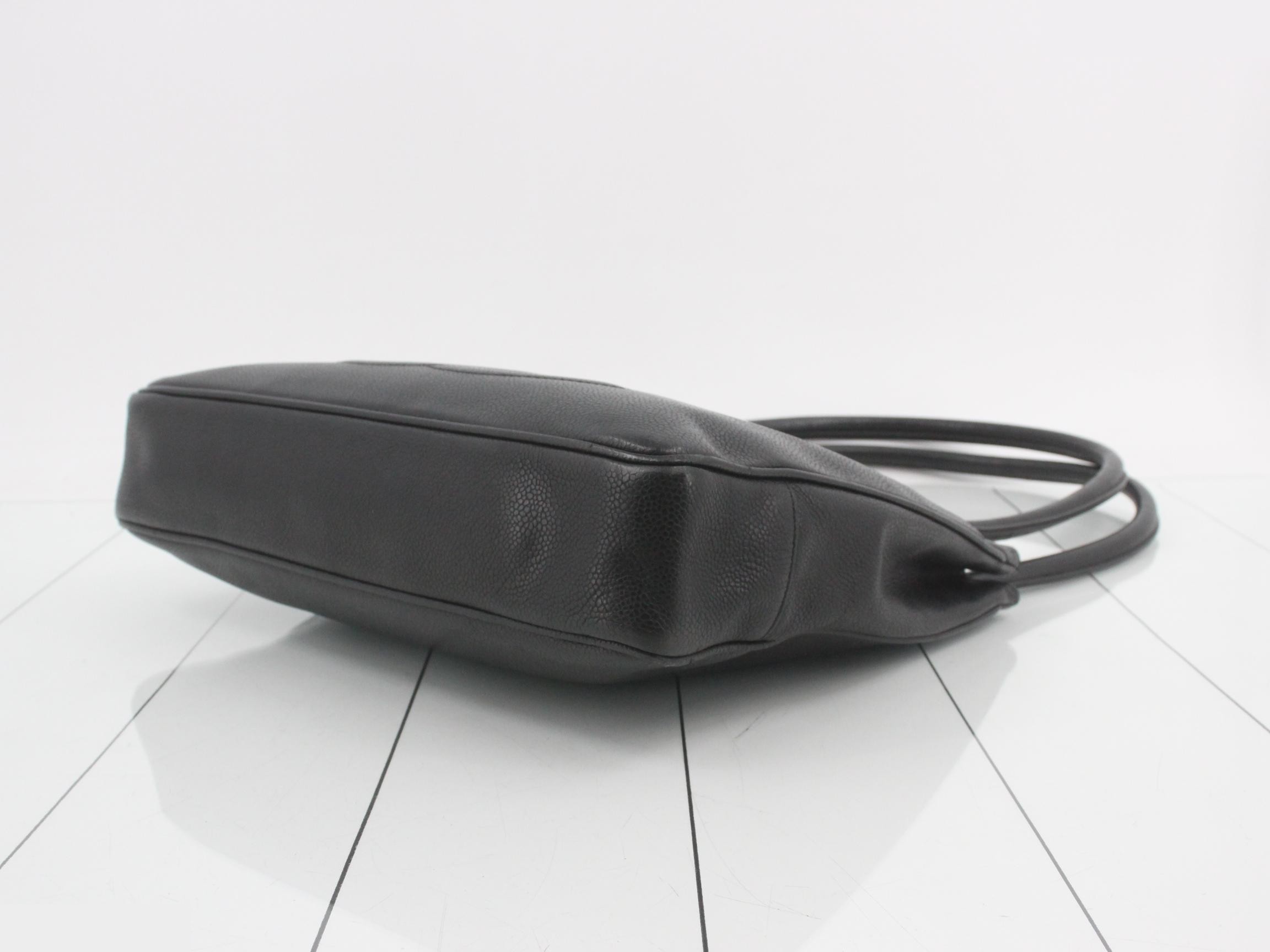 Caviar leather Coco Mark semi-shoulder bag — view 6