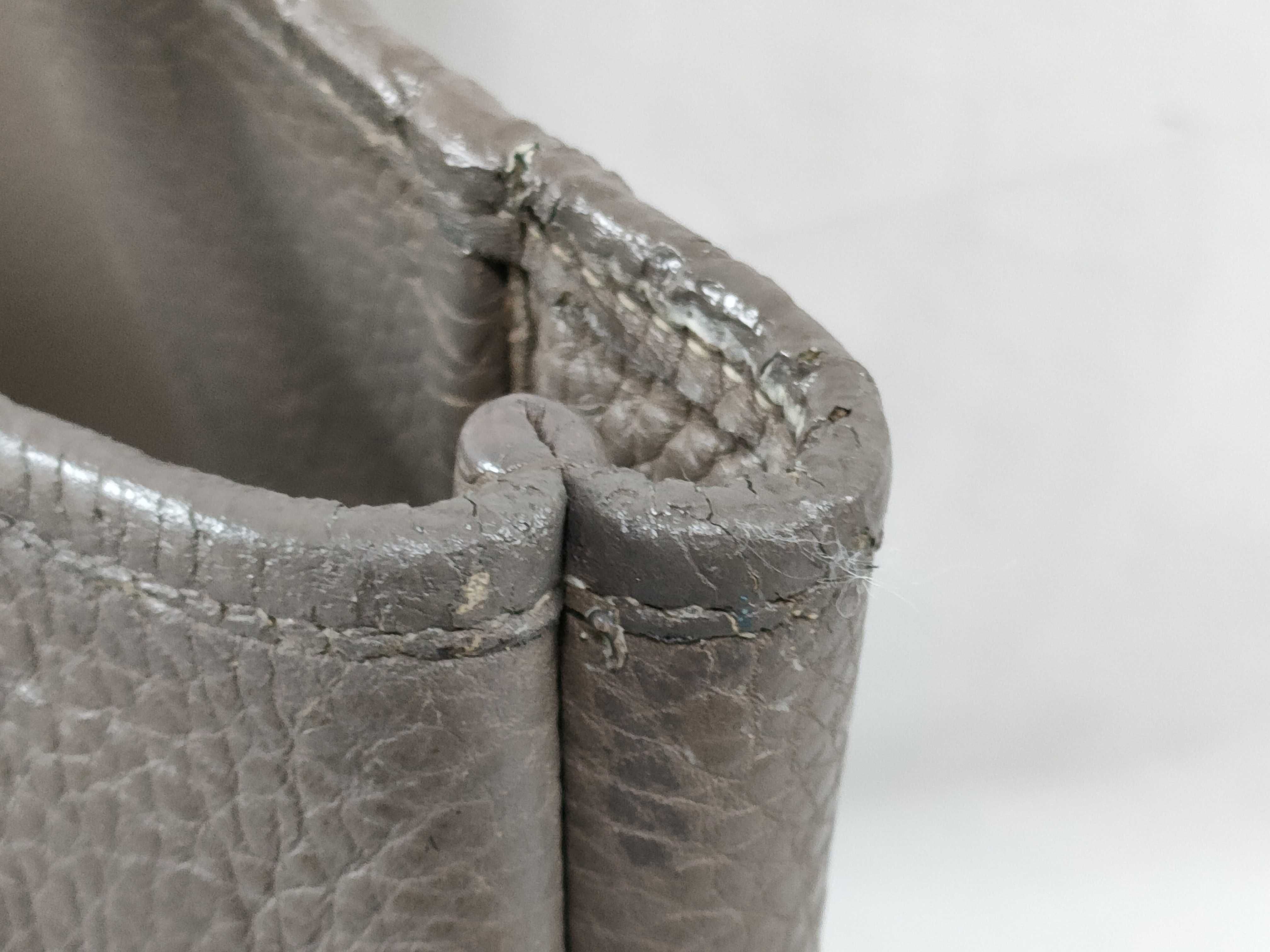 Victoria Cabas Leather Tote Bag — view 7