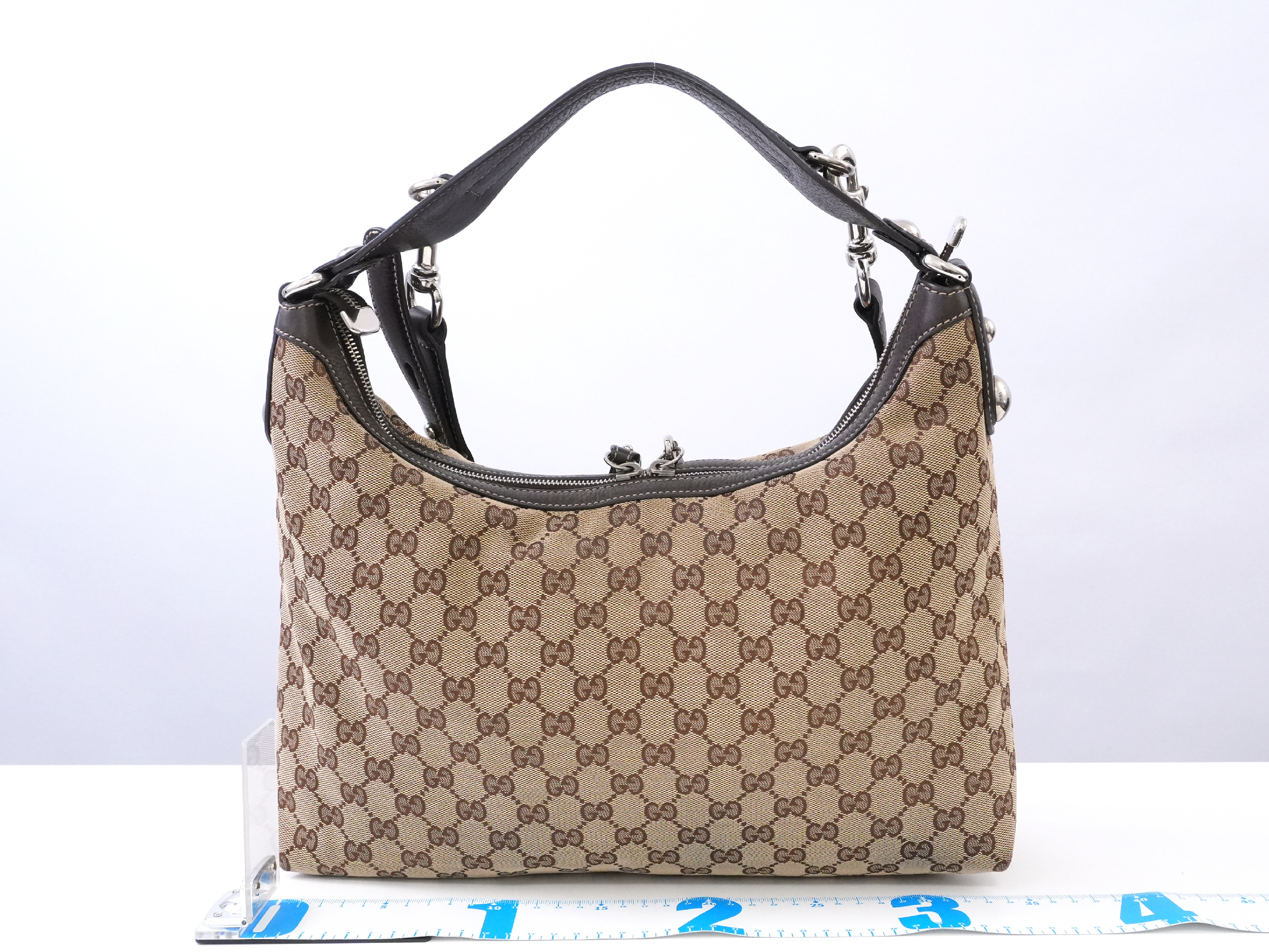 GG Canvas Icon Bit Hobo Bag 2-way Handbag — view 2