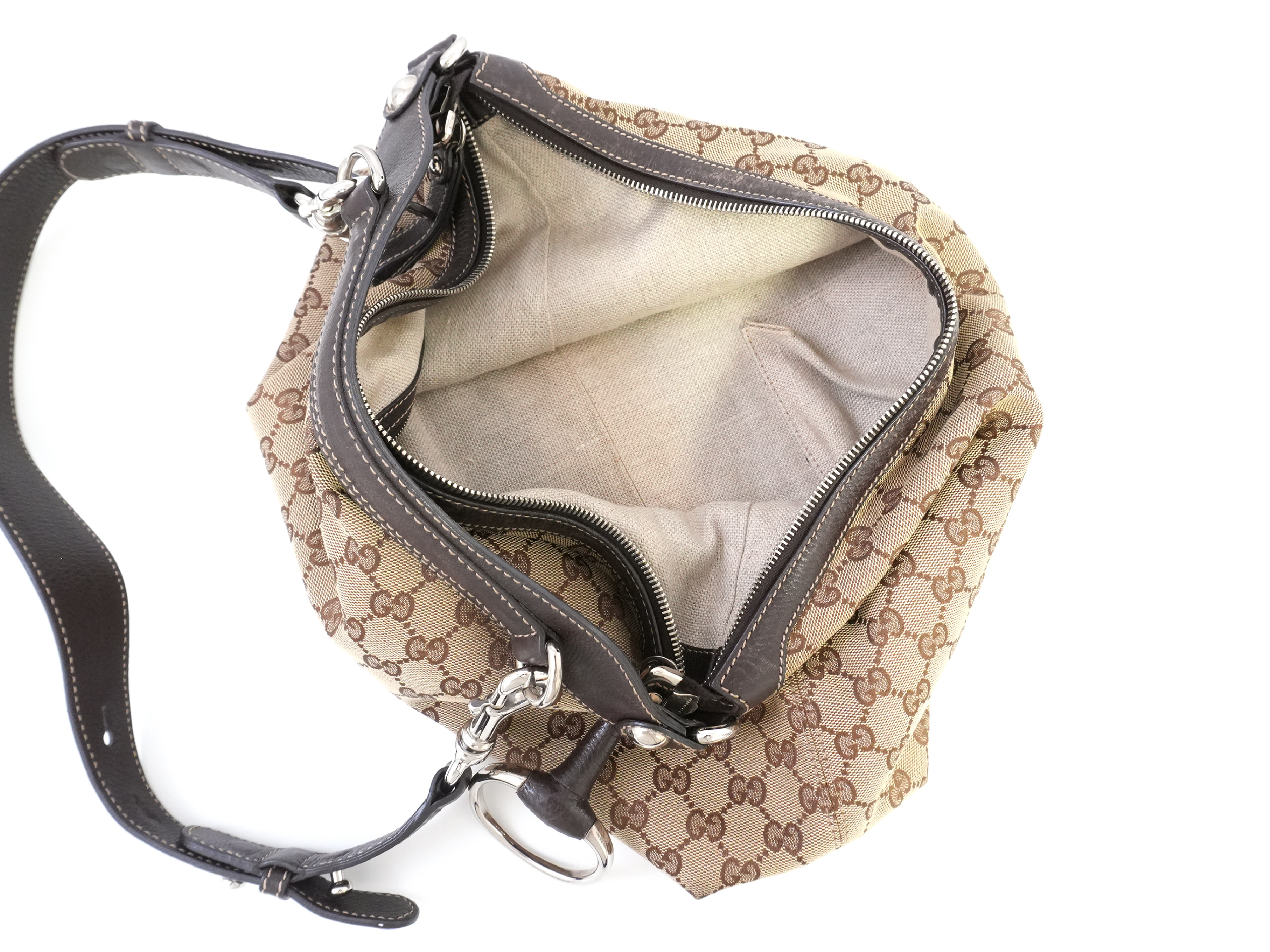 GG Canvas Icon Bit Hobo Bag 2-way Handbag — view 5