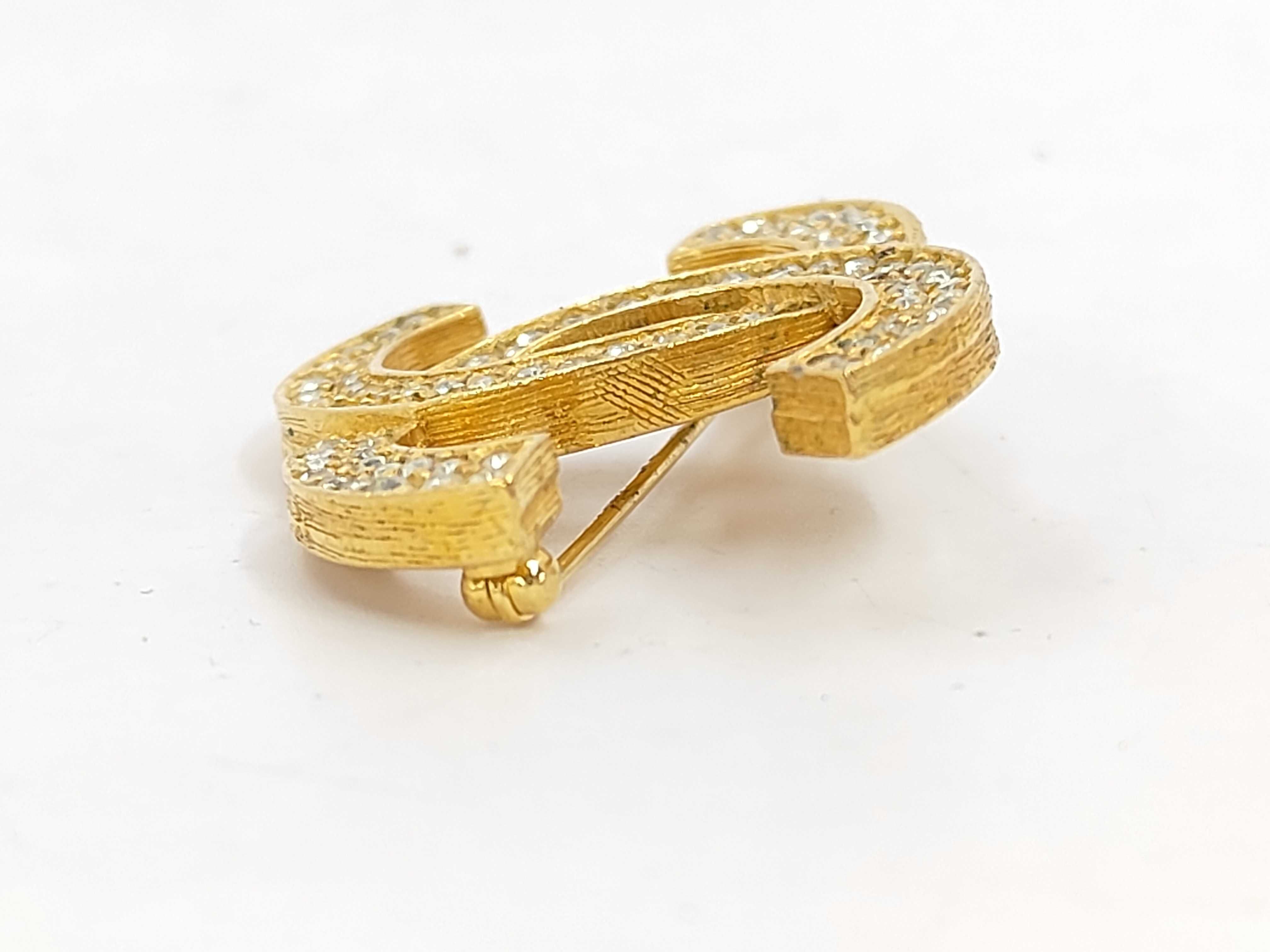 Coco Brooch Rhinestone Brooch — view 2
