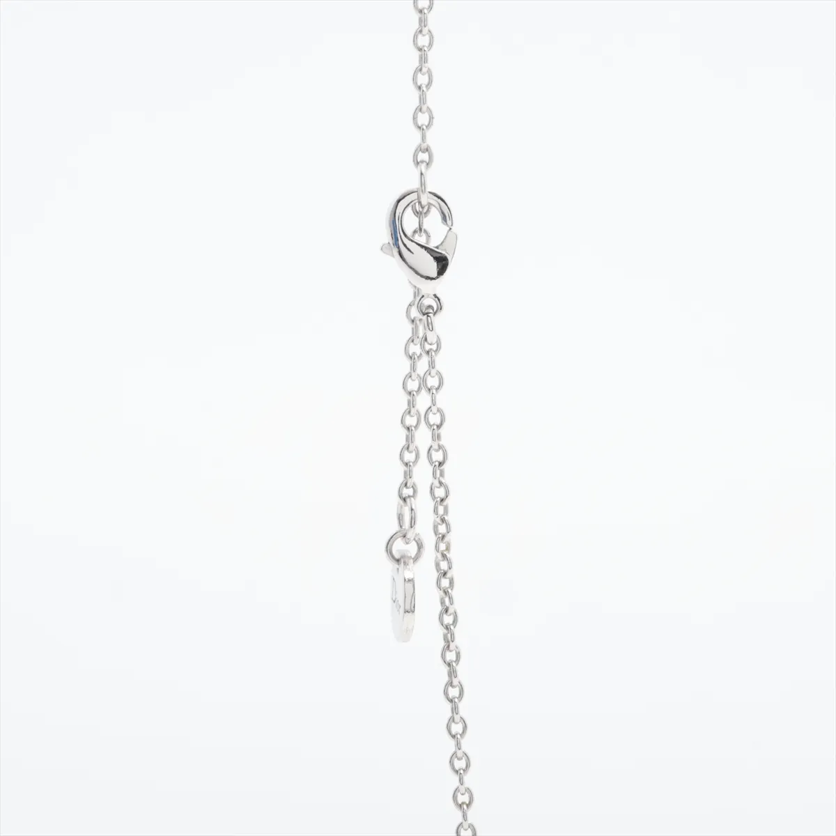Clair D Lune Necklace GP x Rhinestone Silver — view 3