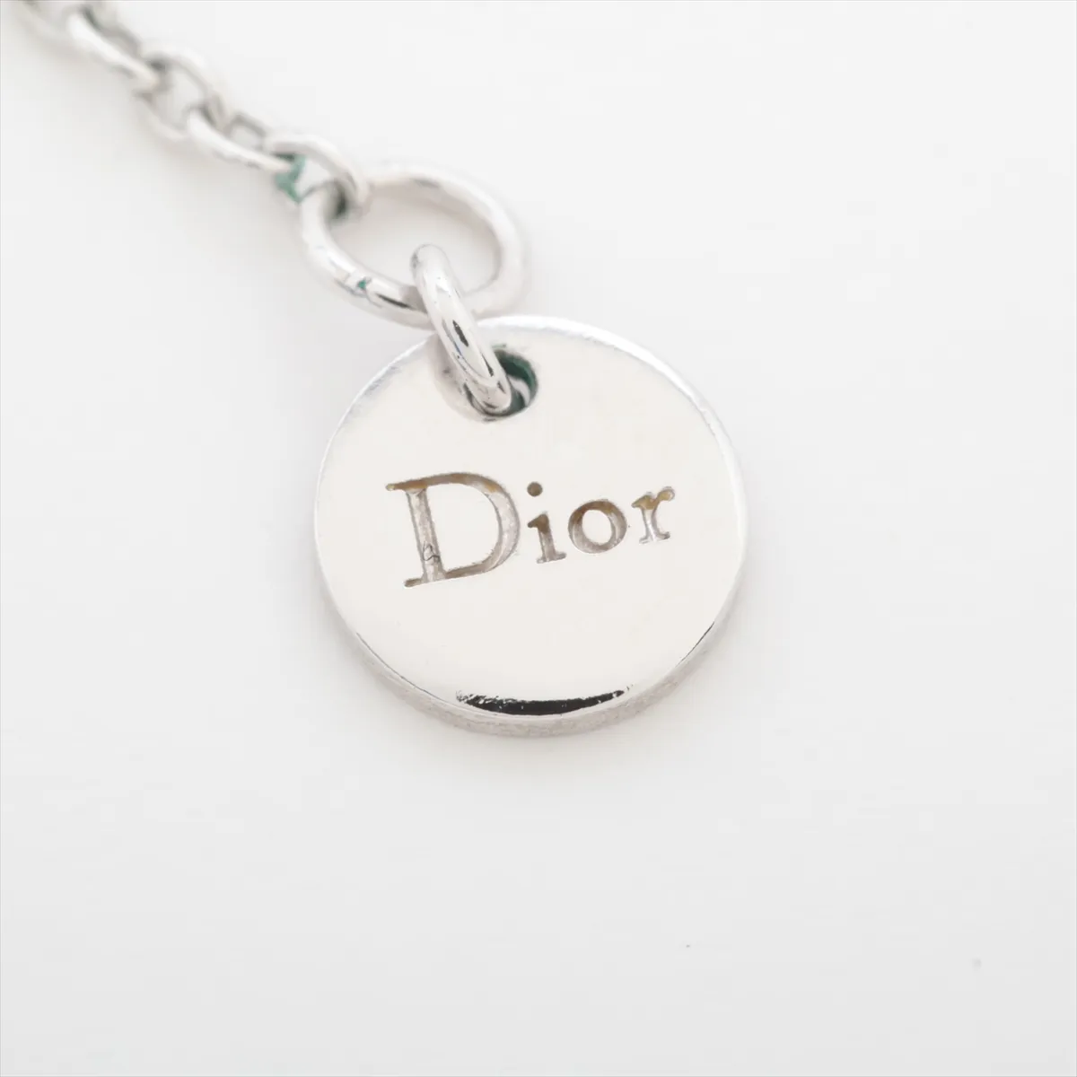 Clair D Lune Necklace GP x Rhinestone Silver — view 4