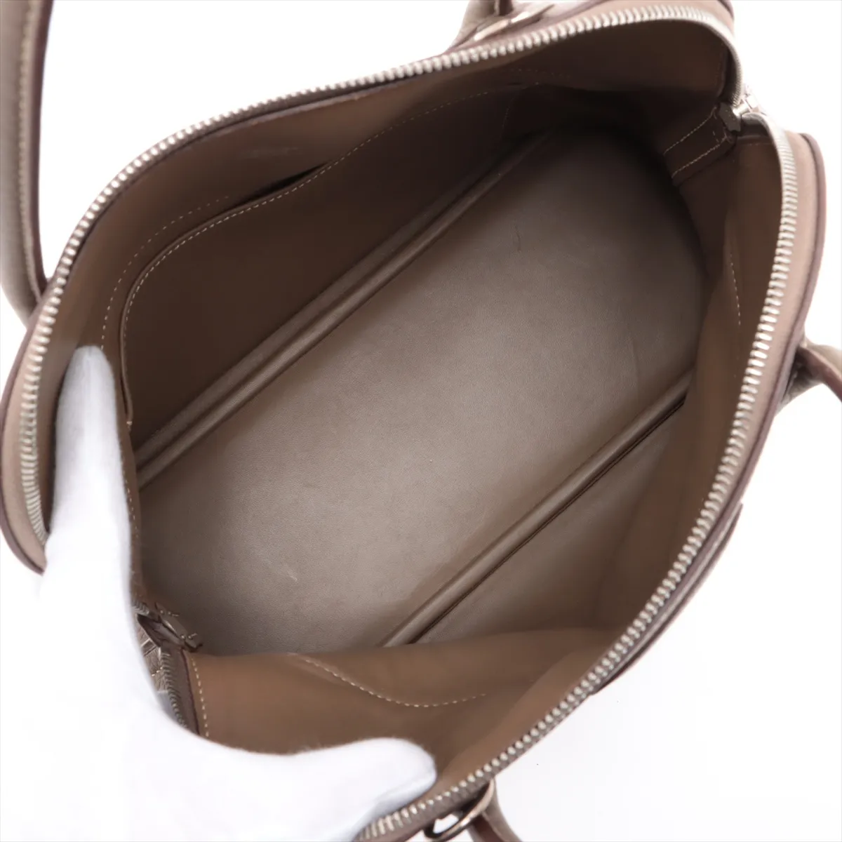 Bolide 31, Taurillon Clemence leather, Etoupe, silver hardware, O: 2011 — view 8