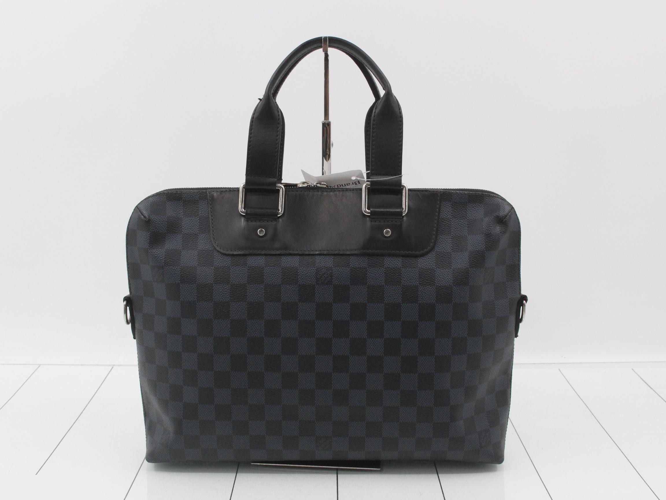 Port Document Jour PDJ Damier Graphite Noir — view 2