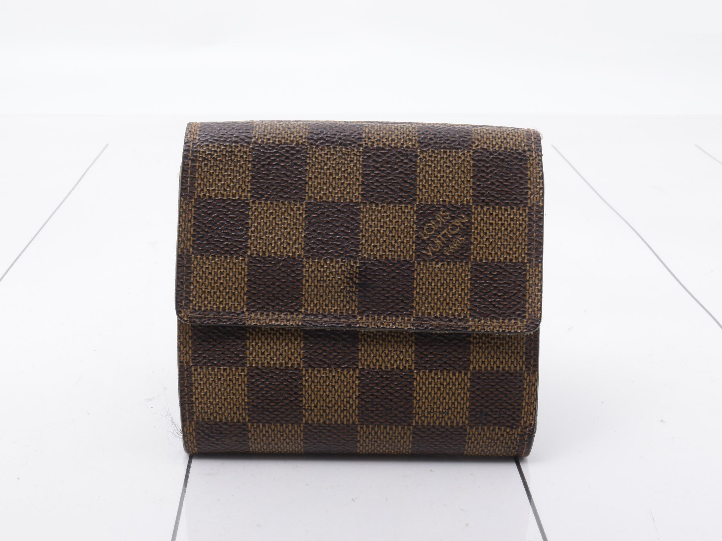 Damier pattern double snap wallet — view 2