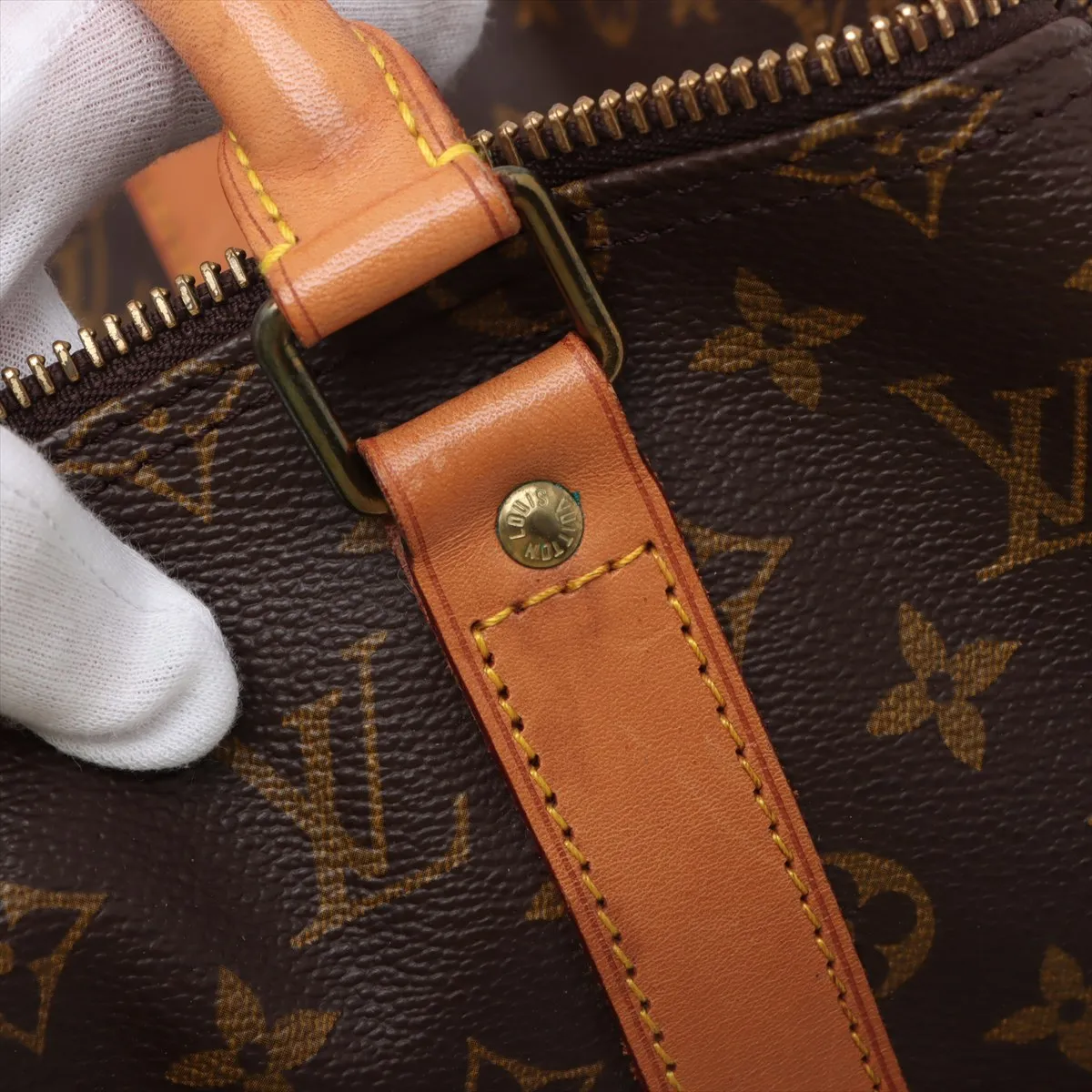 Monogram Keepall Bandouliere 50 M41416 MI1901 Brown — view 11