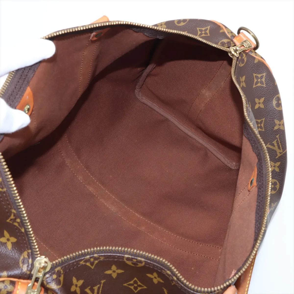 Monogram Keepall Bandouliere 50 M41416 MI1901 Brown — view 8