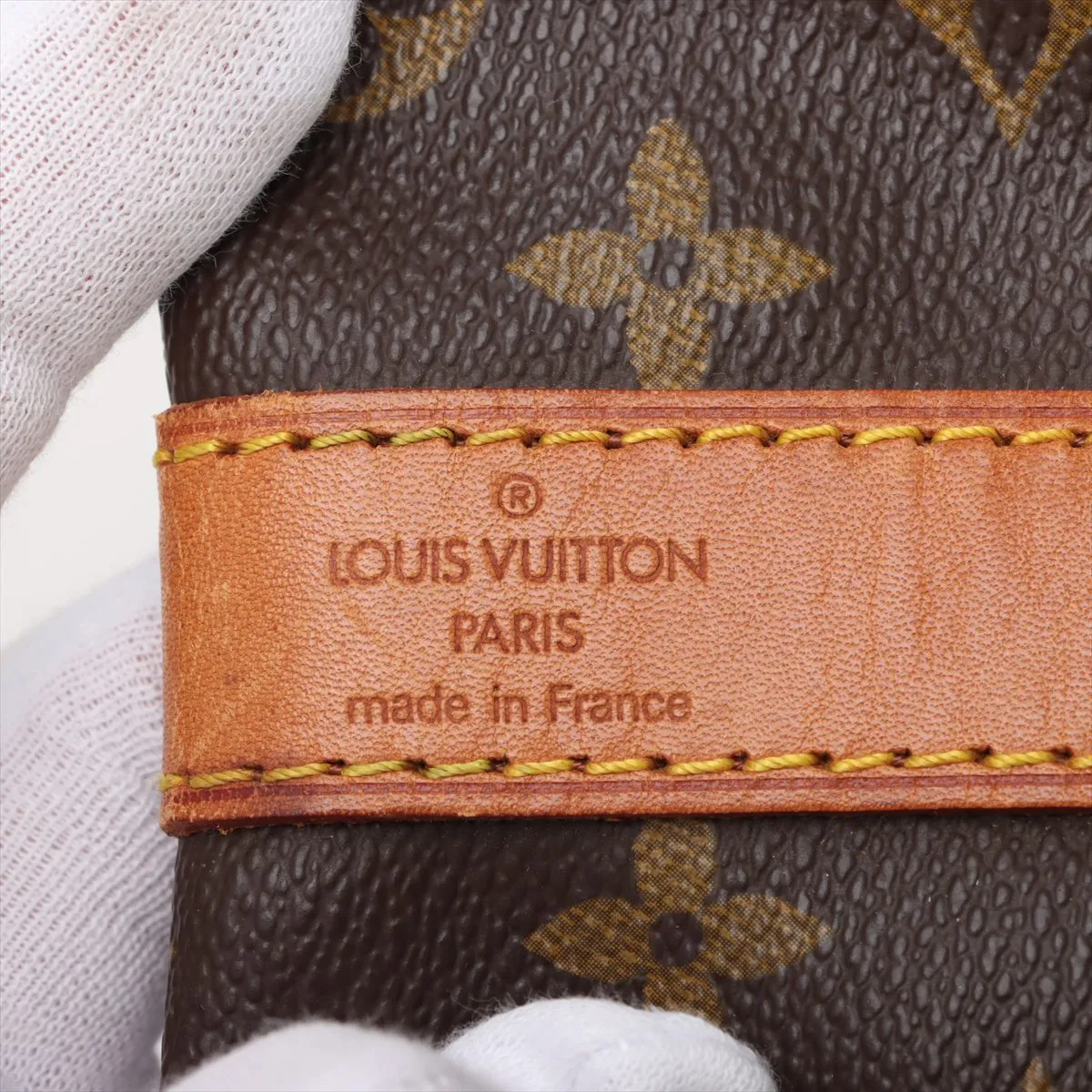 Monogram Keepall Bandouliere 50 M41416 MI1901 Brown — view 10