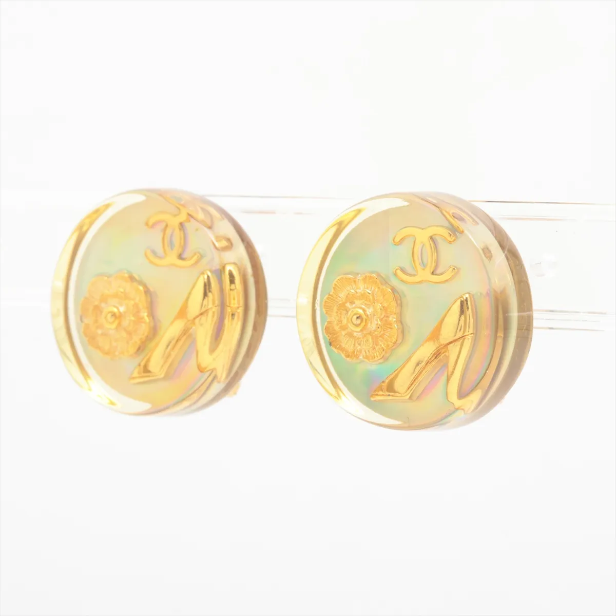 Camellia 97P Earrings (Pair) Resin, — view 3