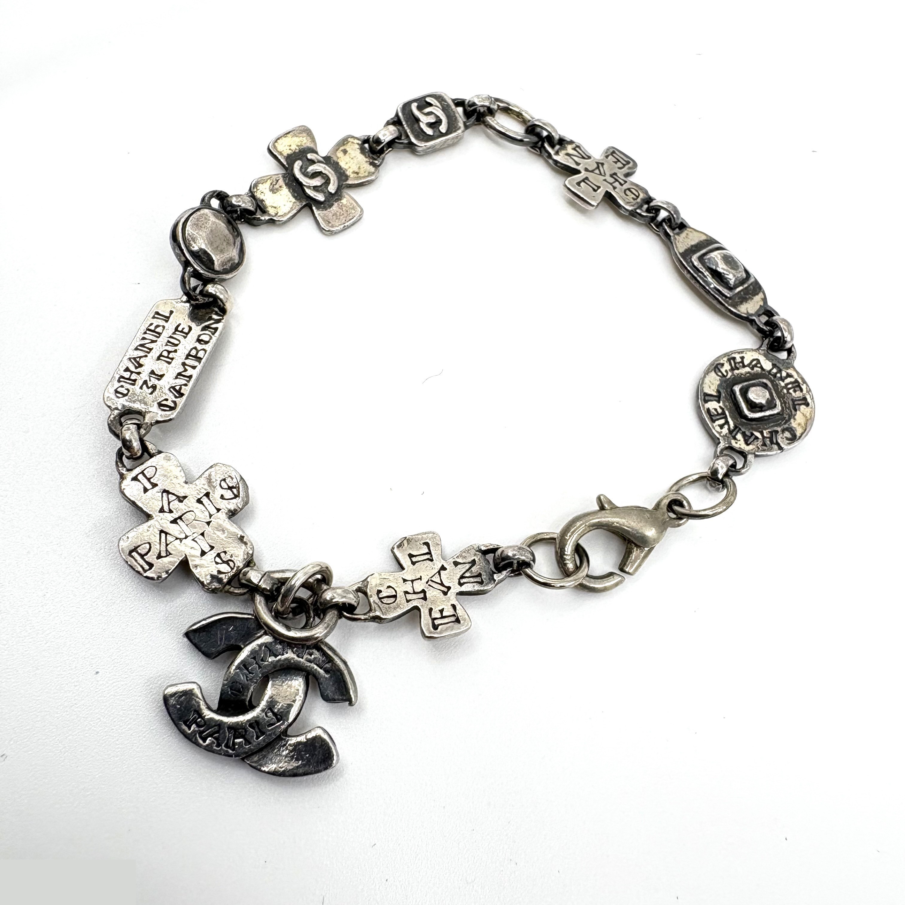 Cambon 99A (precious metal) bracelet/bangle (metal), wrist circumference approximately 19cm — view 3