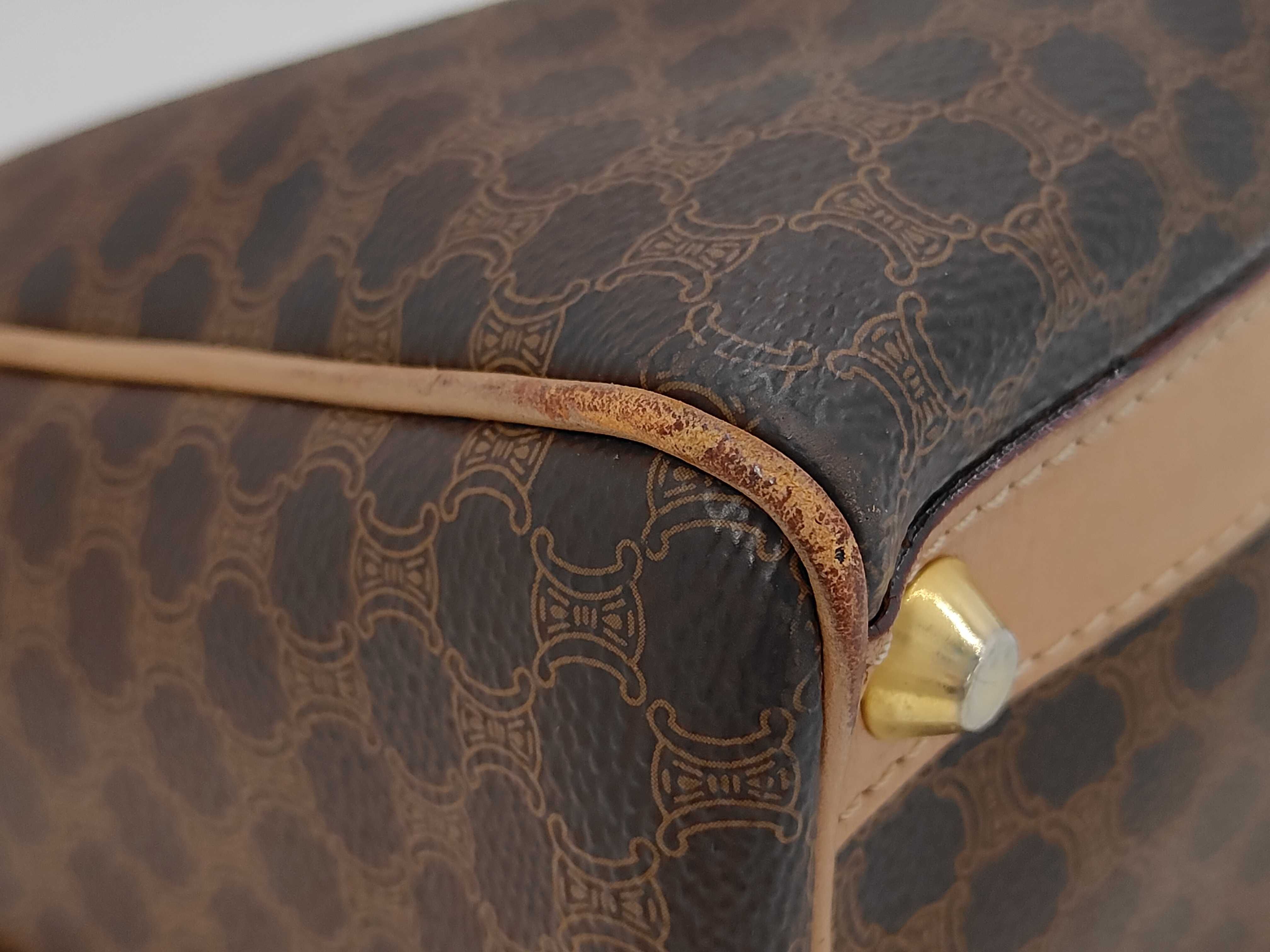 Macadam Old Vintage Handbag Boston Bag — view 3