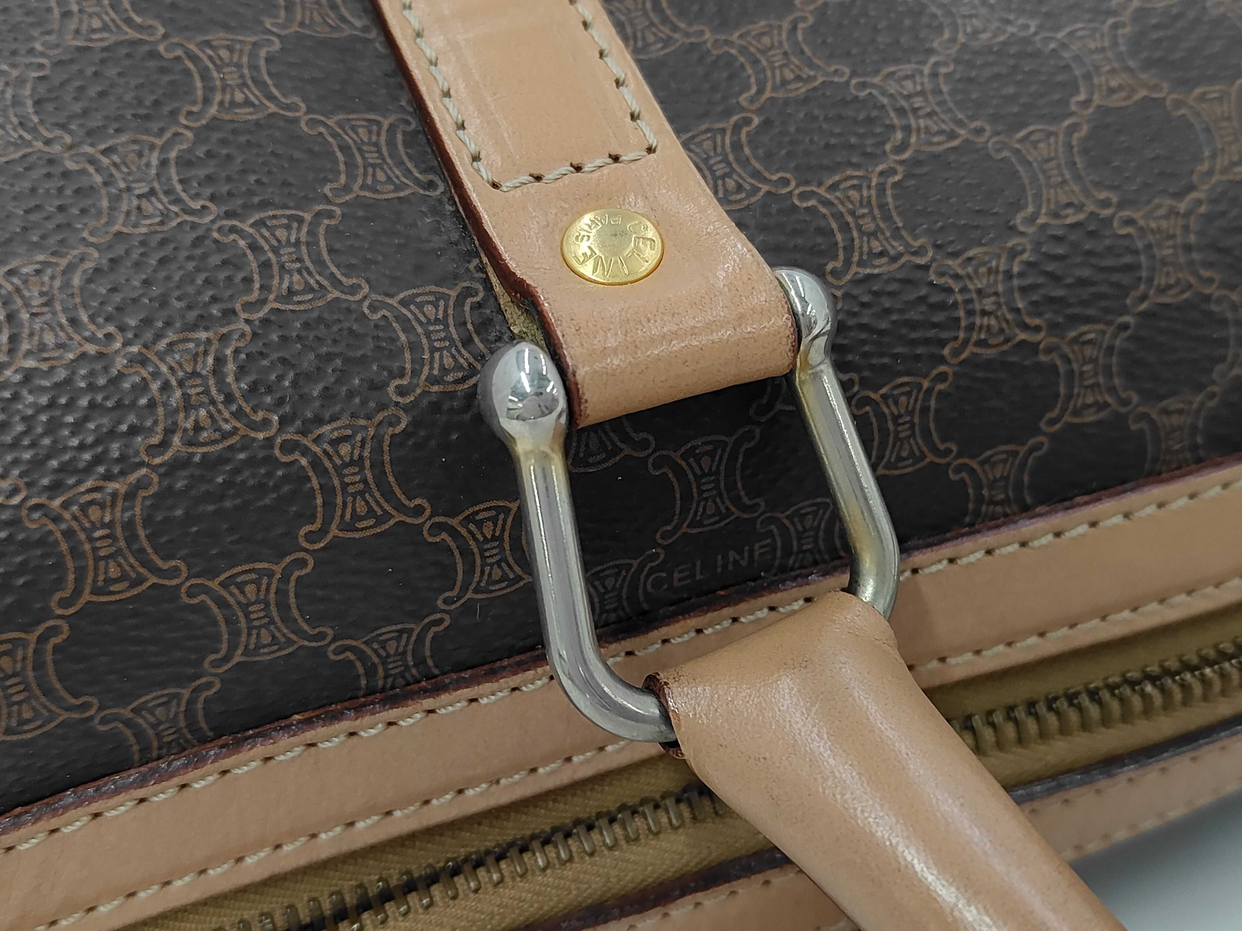 Macadam Old Vintage Handbag Boston Bag — view 7